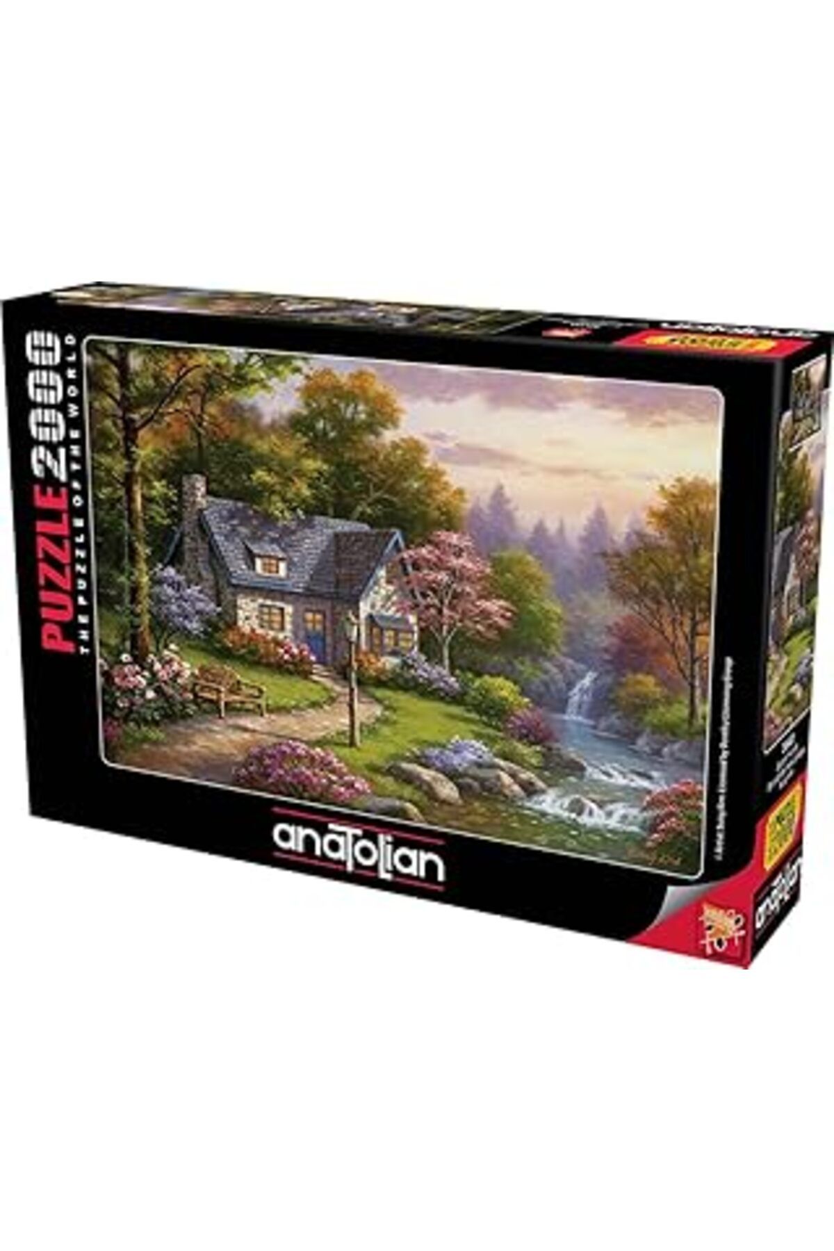 karadağsb Anatolian Puzzle - Şelaleli Konak / 2000 Parça, #3940