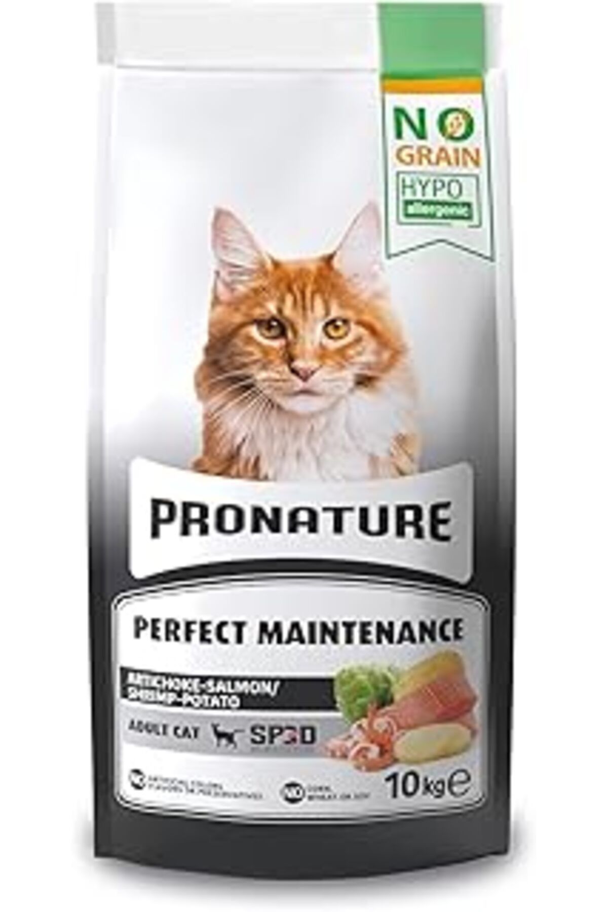 karadağsb Pronature Hypo-Allergenic Tahılsız Yetişkin Kedi Maması Somon, Karides Ve Enginarlı 10 Kg