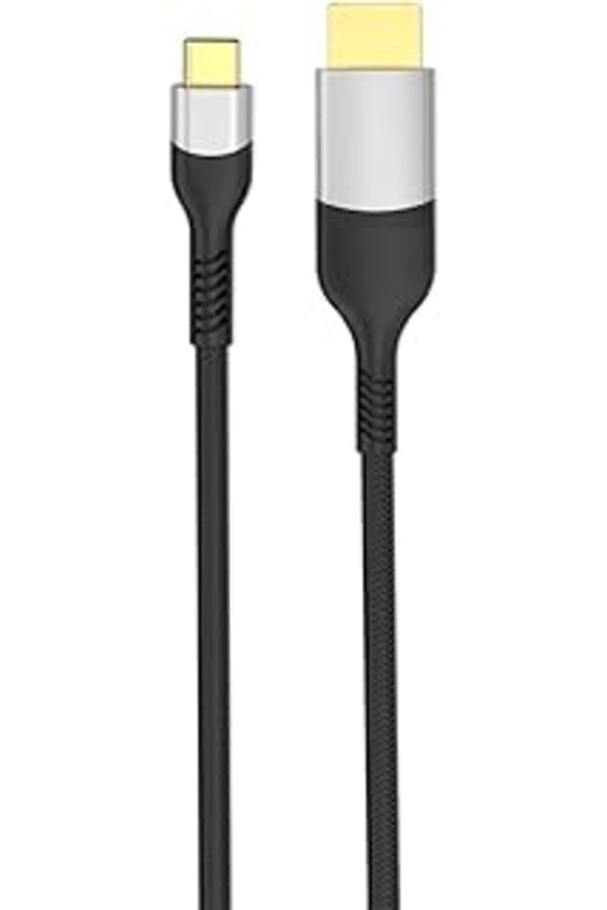 Pazarcan Zore Qg08 8K 60 Hz Görüntü Kalitesi Type-C To Display Port Kablo 1.8M Gri