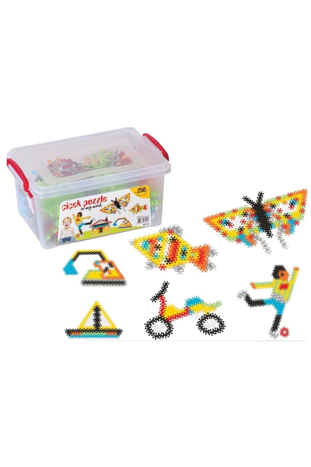 melfxxl eticaret melfxxl 03143 Çiçek Puzzle Küçük Box 250 Parça