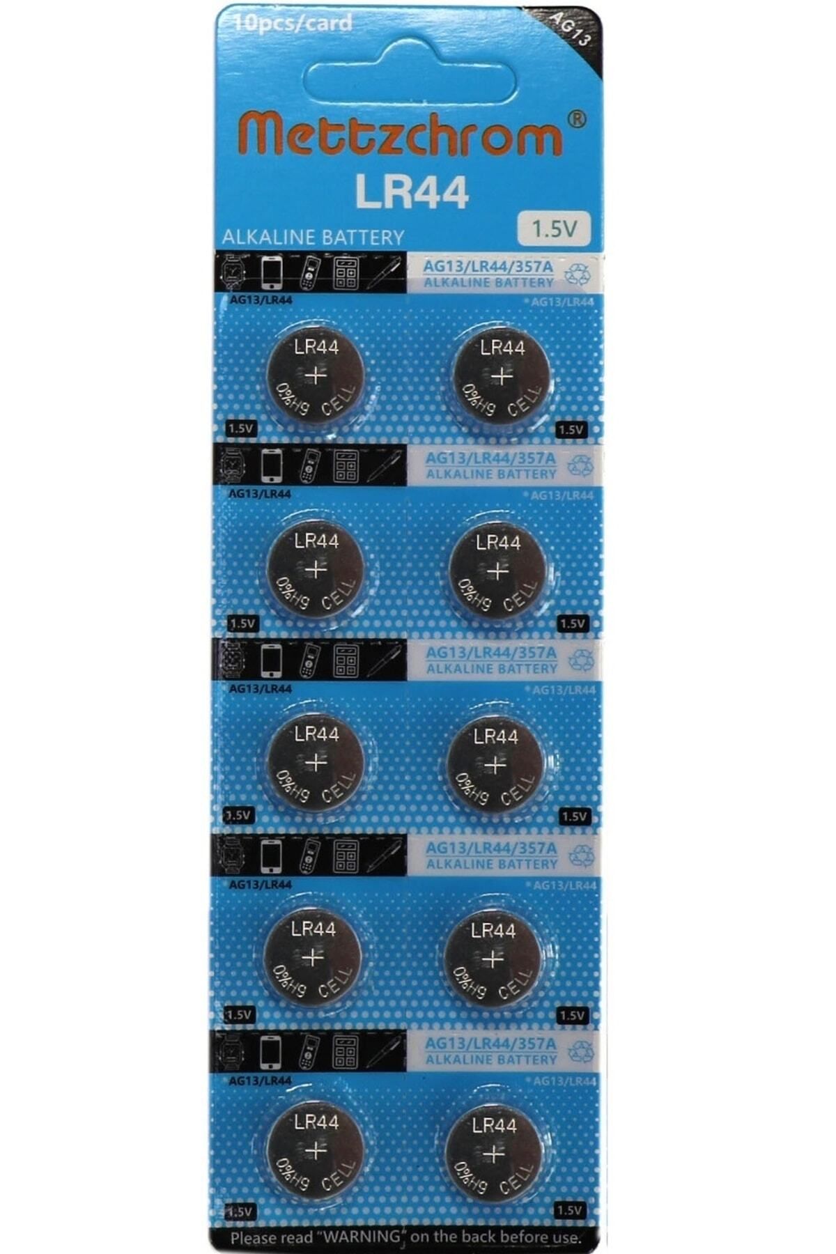 Techno Stock Ag13/lr44/357a Düğme Saat Pil 10 Adet Oyuncak Pili Alkalin