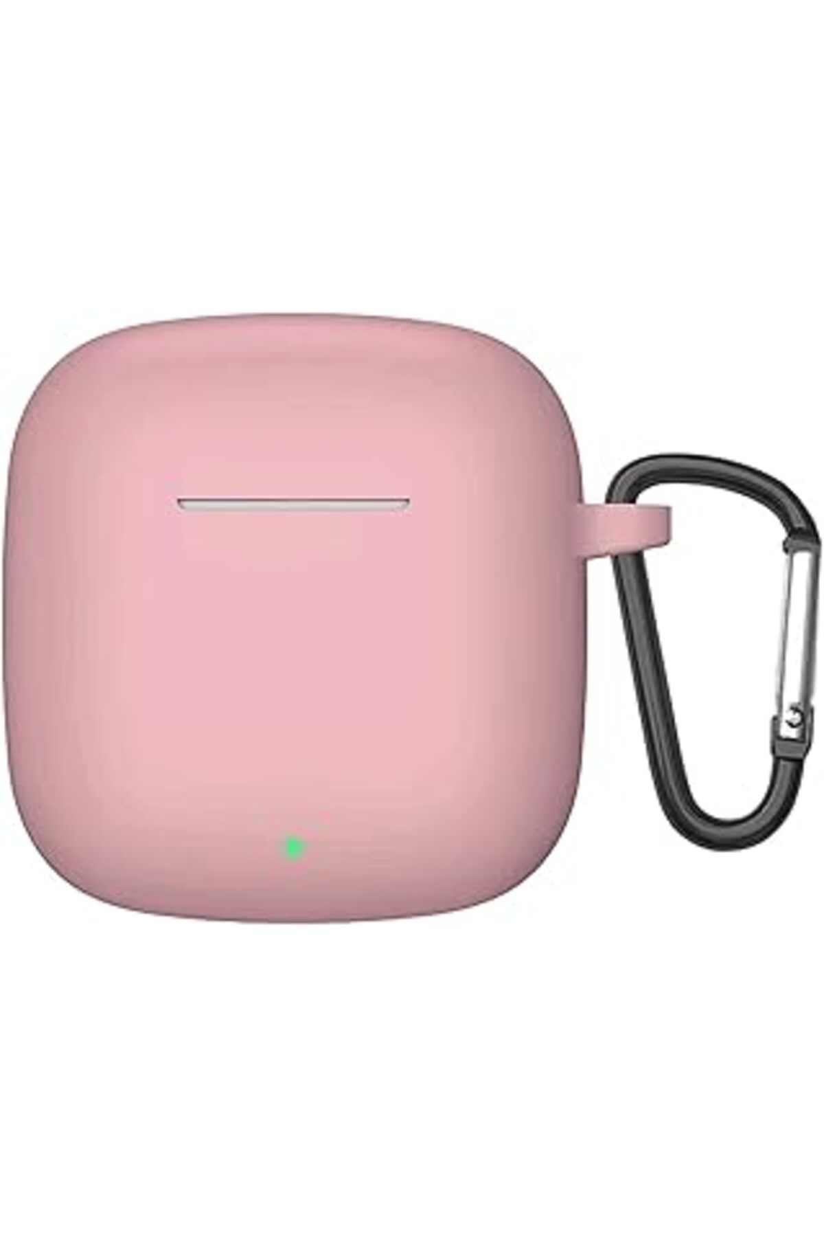 Mu Art Ahşap Kyver Silikon Koruyucu Kılıf, Freebuds Se 2 Ile Uyumlu (Pembe)