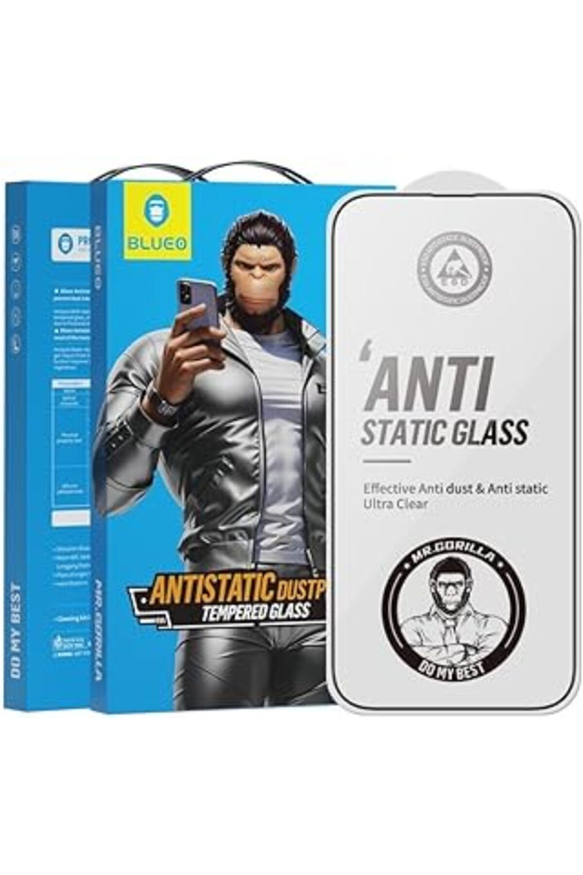 Pazarcan Blueo Samsung Fold 6 Uyumlu Full Cover Anti-Static Cam Ekran Koruyucu