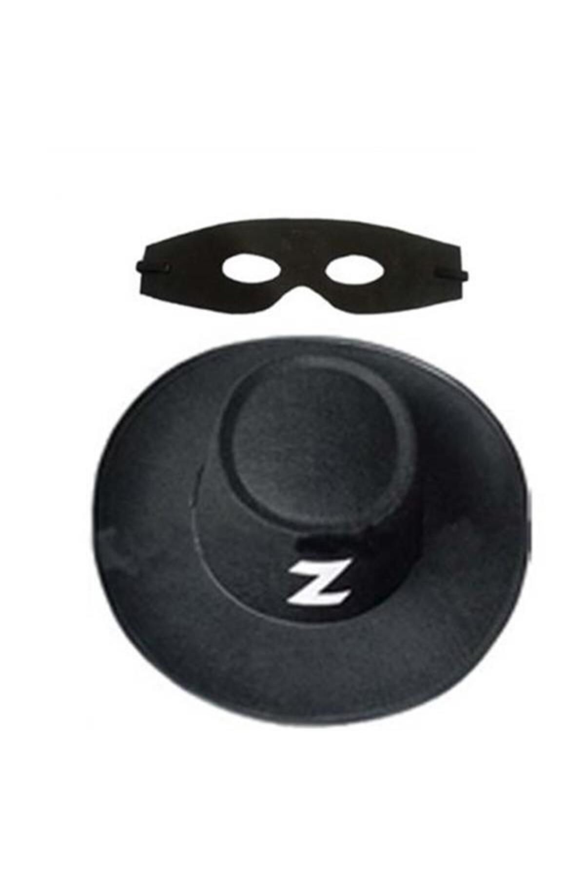 feifei Zorro Şapka Maske Set Yetişkin