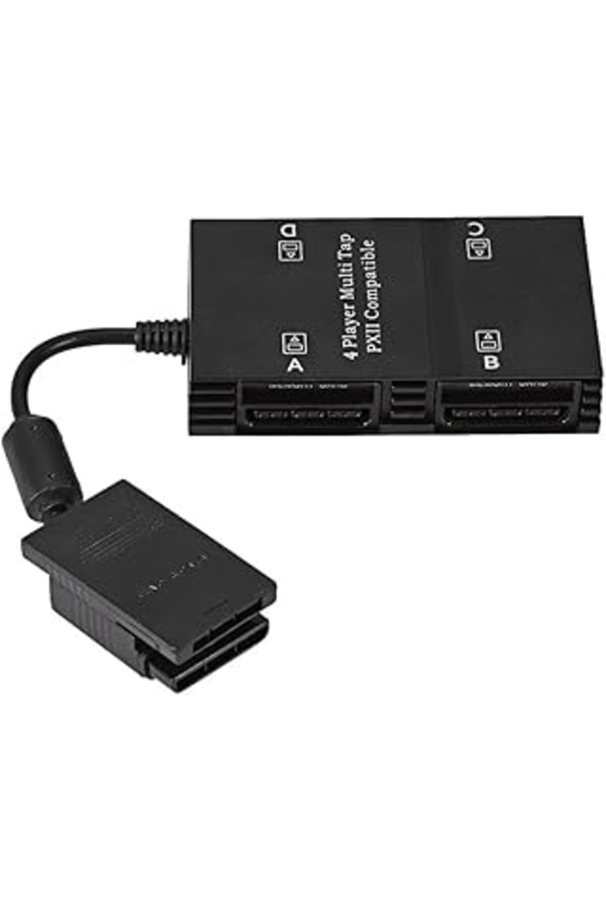 DENİZBİLİŞİM Cigemay Multitap 4 Oyuncu, Çoklu Kontrol Cihazı Adaptörü, 4 Hafıza Kartı Yuvası, Oyun Padi Için Yer
