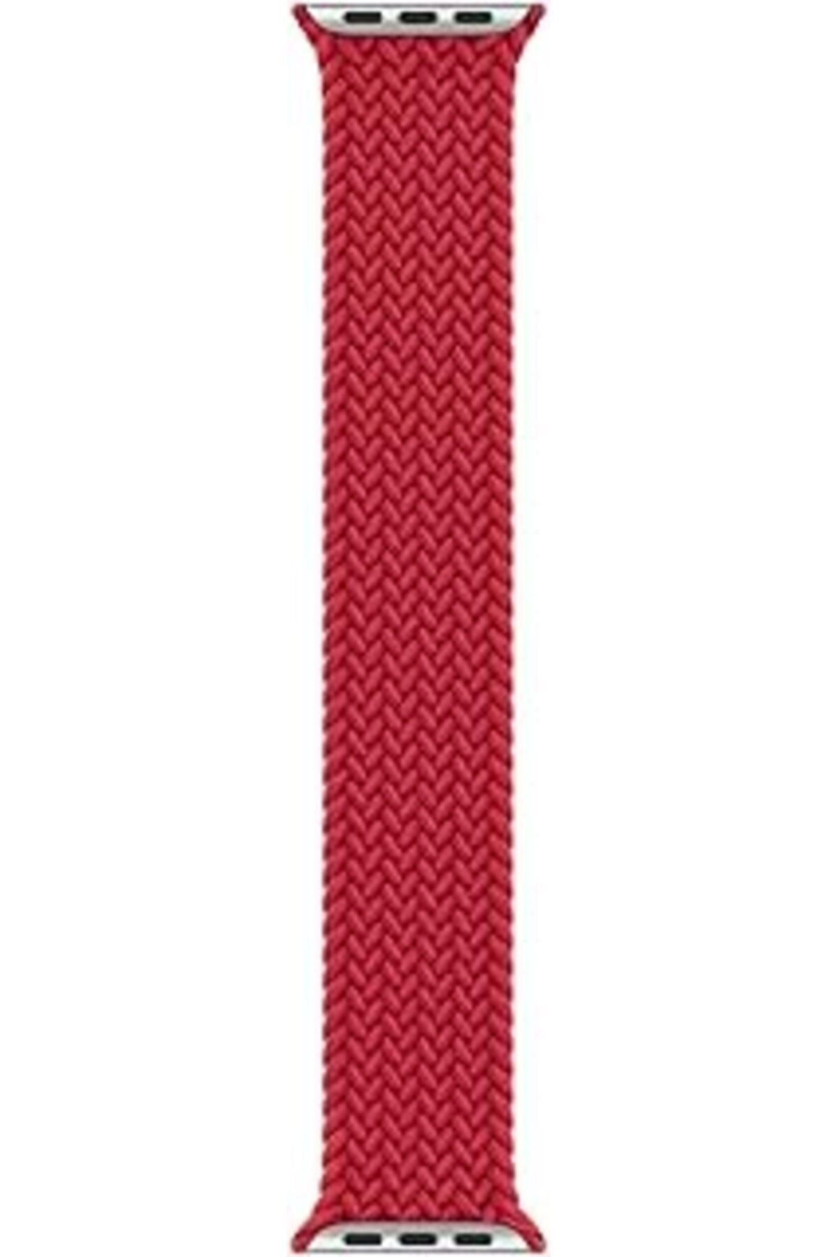 karadağsb Microsonic Apple Watch Series 6 44Mm Kordon, (Medium Size, 147Mm) Knitted Fabric Single Loop (Apple