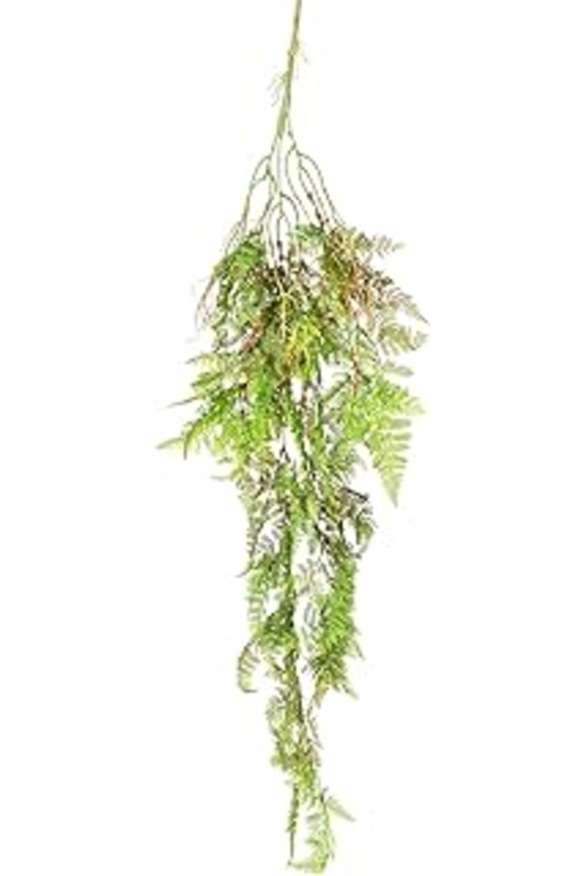 Mu Art Ahşap Herdekora Yapay Fujer/Eğrelti Otu Sarmaşık Açık Yeşil 115 Cm.