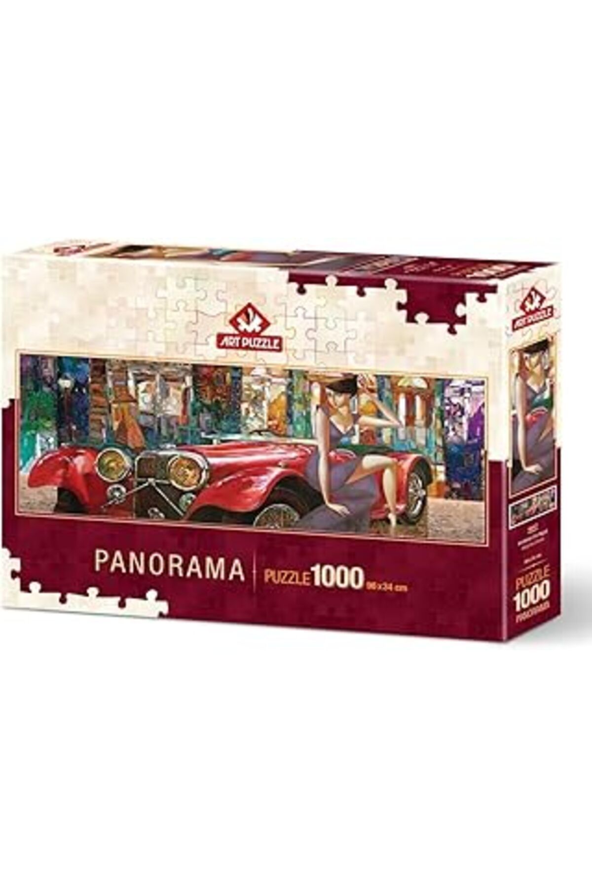 karadağsb Art Puzzle Akşama Davet 1000 Parça Panorama Puzzle