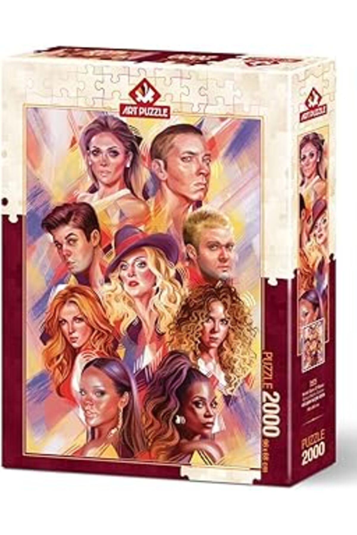karadağsb Art Puzzle Dünya Müzik Starları 2000 Parça Puzzle