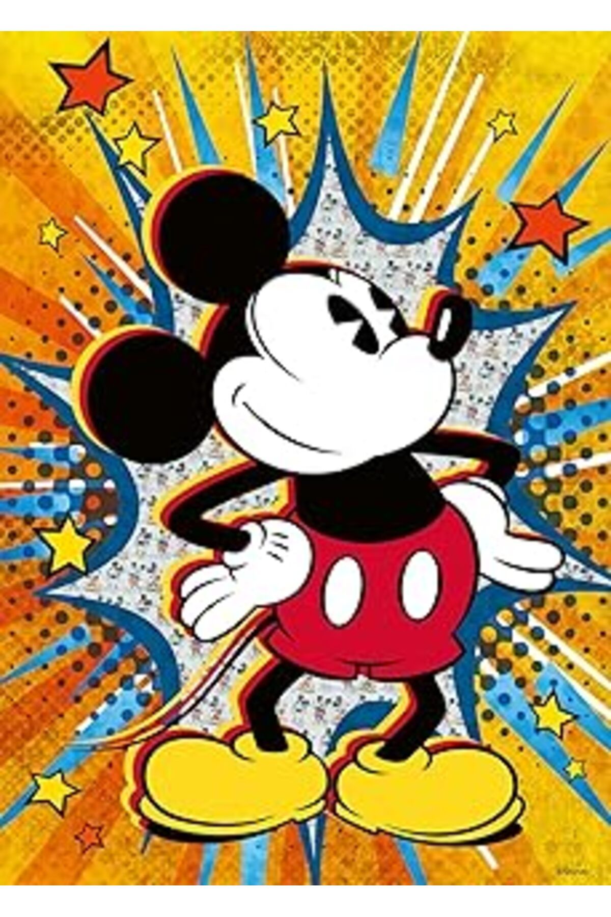 karadağsb Ravensburger 1000P Puzzle Retro Mickey, Yapboz