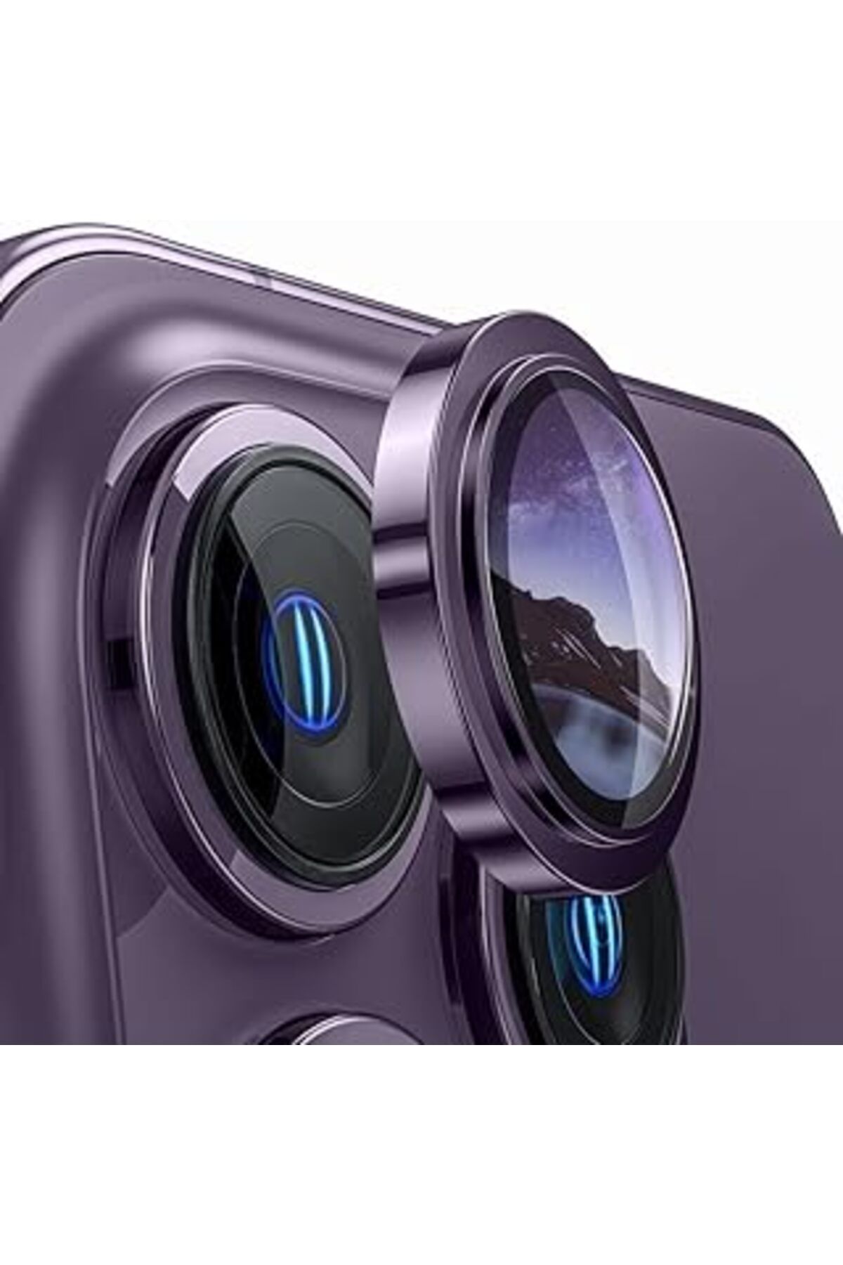 Pİ GLOBAL Babilden Apple Iphone 14 Pro/Iphone 14 Pro Max Safir Premium Kamera Lens Koruyucu, Çizilmez 9H Temp
