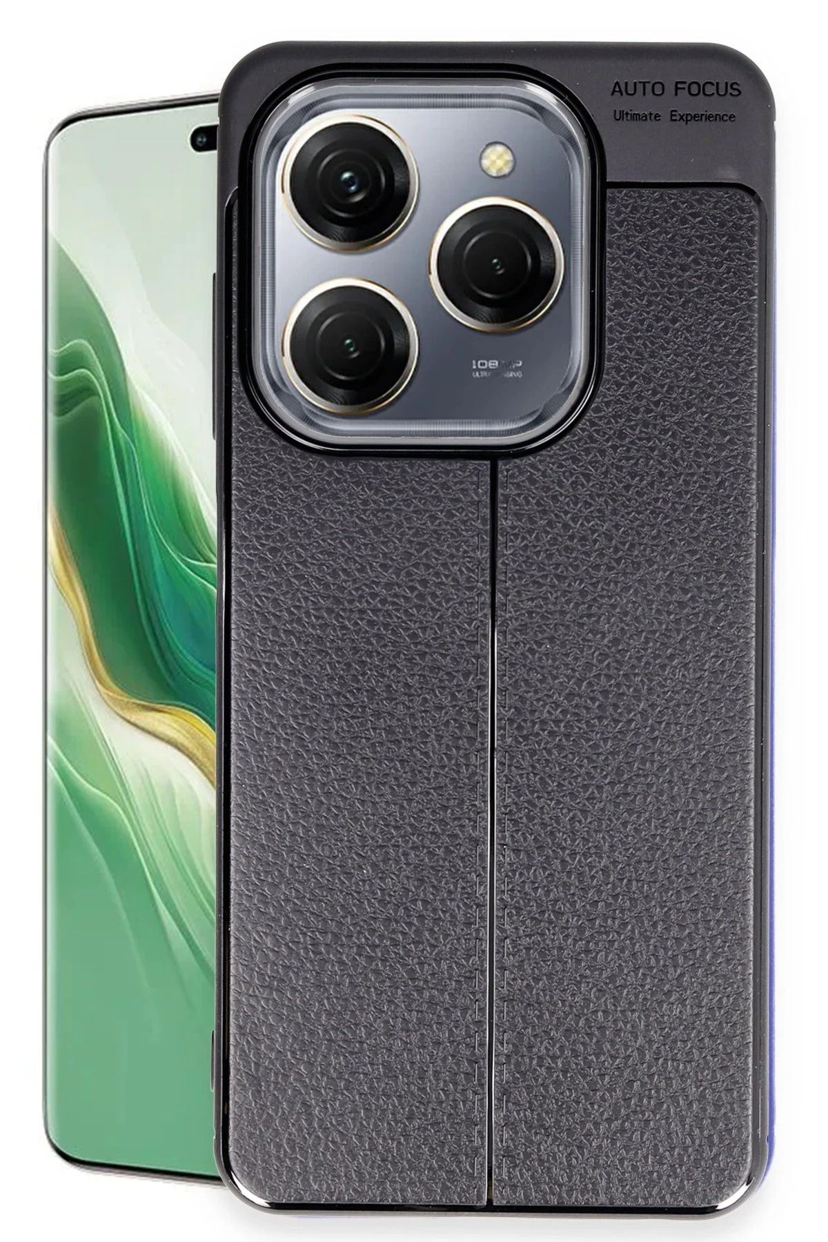 NewFace Tecno Spark 20 Pro Kılıf Auto Focus Kapak - Siyah YNSMR