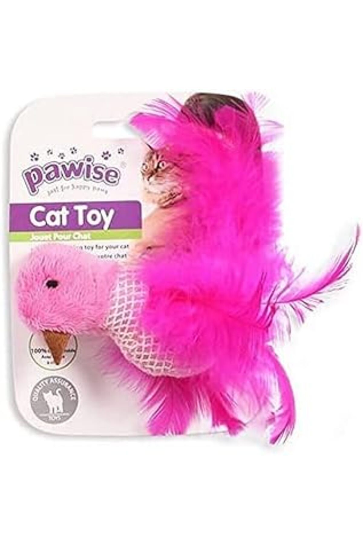 karadağsb Pawise Catnipli Peluş Kuş Kedi Oyuncağı 9 Cm