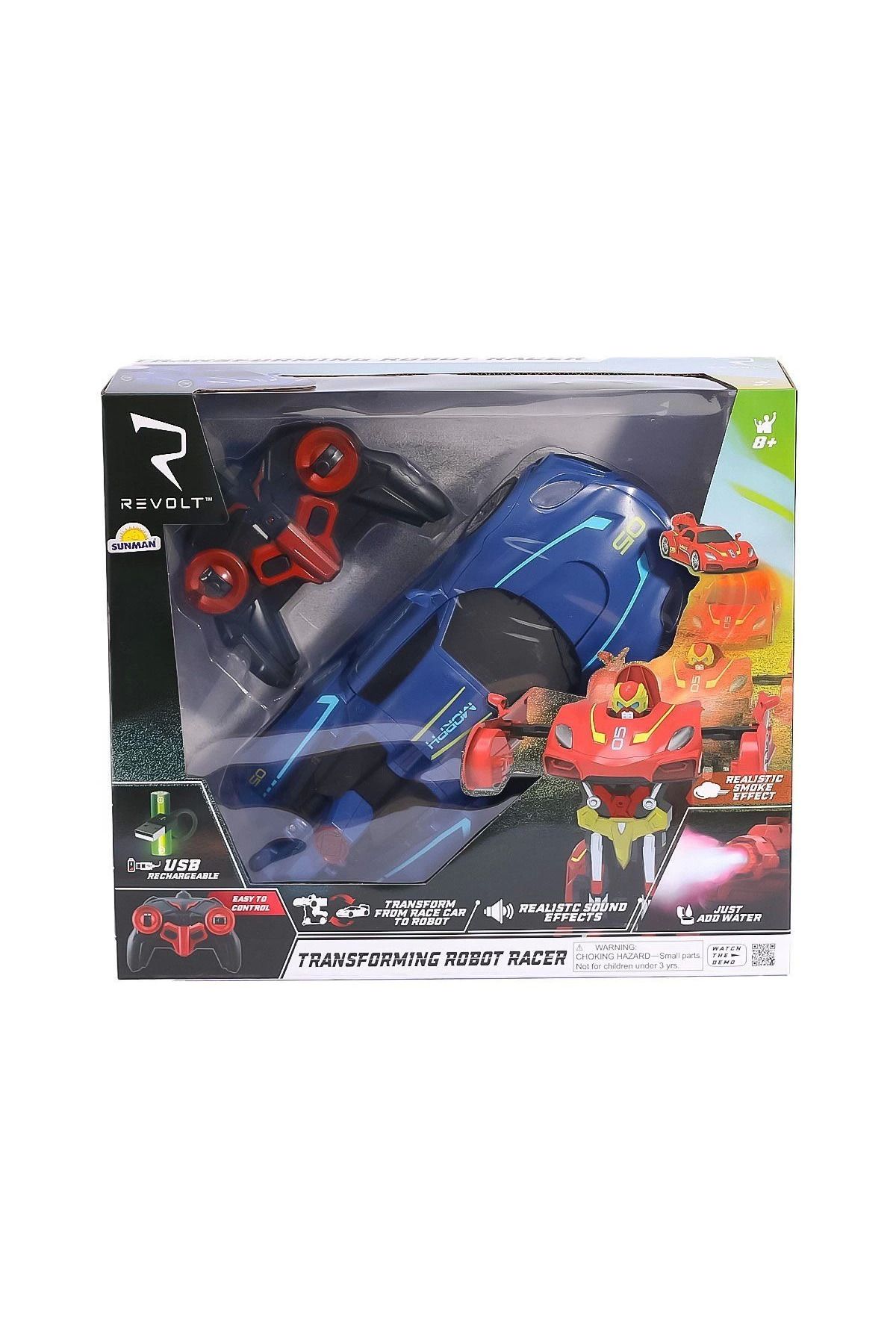karadağsb 90654 Kumandalı Transforming Robot -Sunman