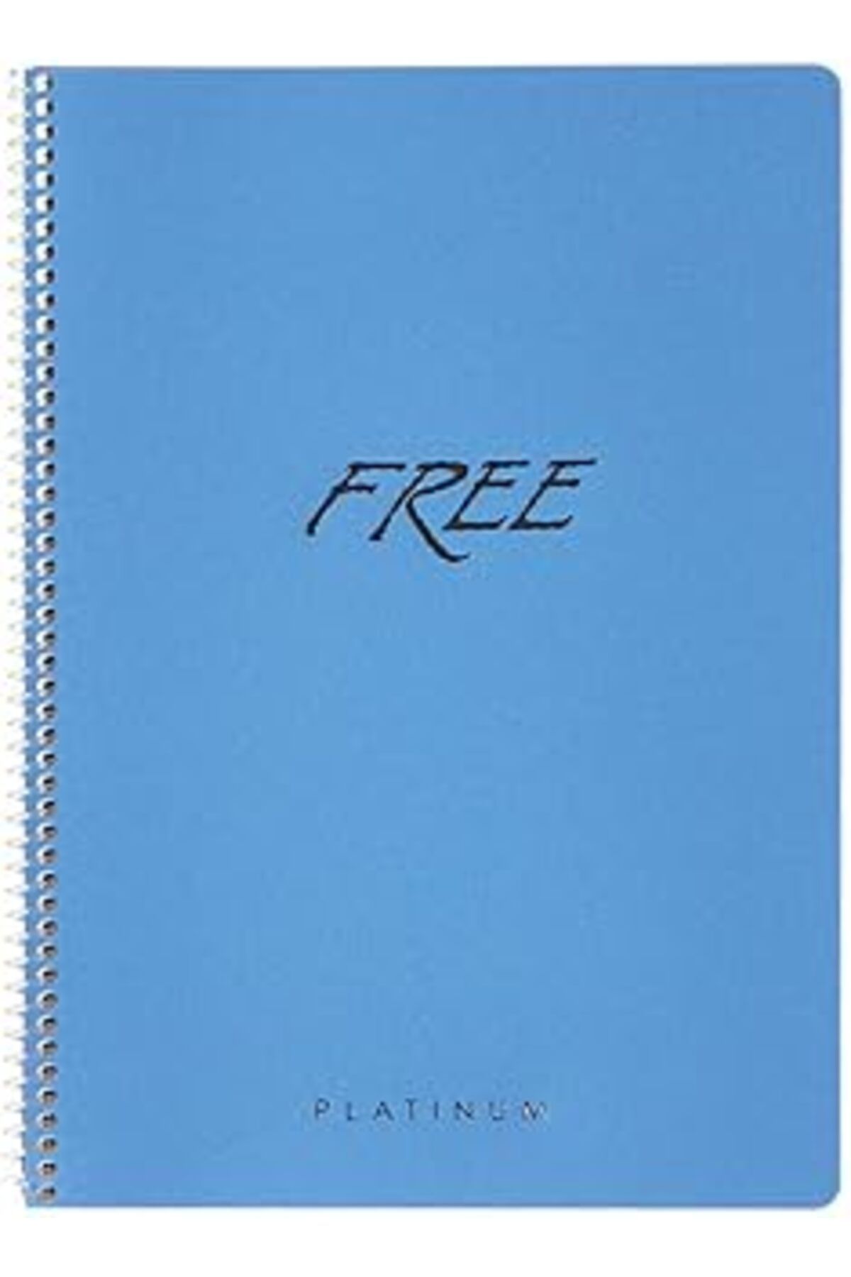 NZM TİCARET Keskin Color A4 Çizgili 80 Yp. Pp Kapak Spiralli Free Platinum Okul Defteri