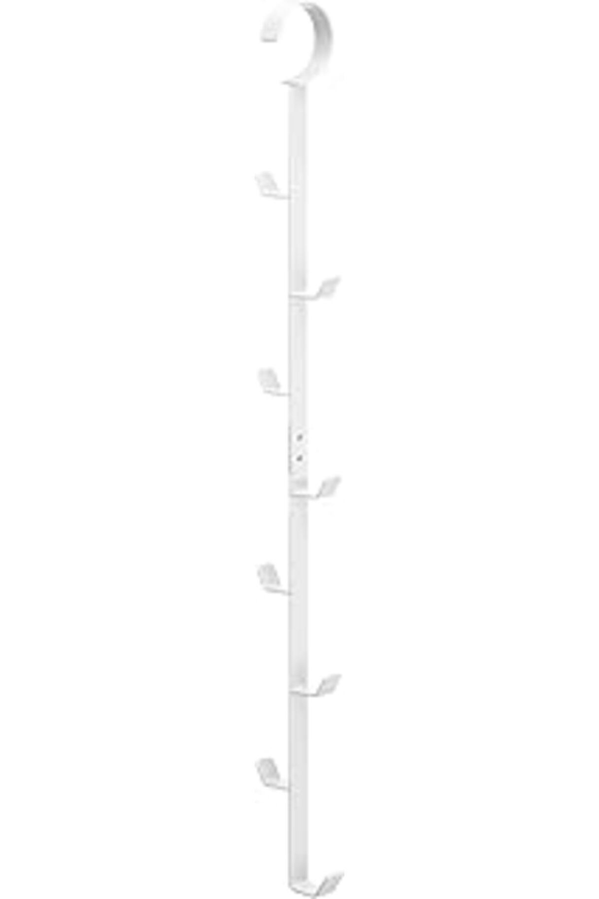 Mu Art Ahşap Yamazaki Home Smart Closet Organizer Askı Beyaz