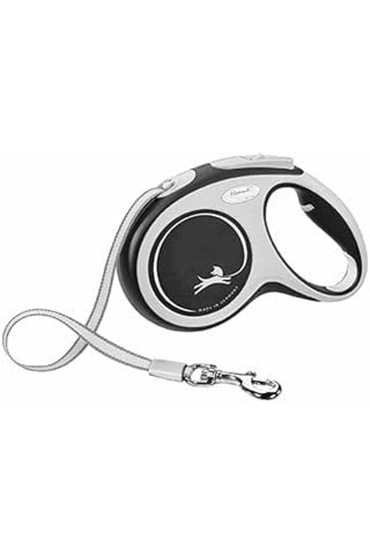 NZM TİCARET Flexi New Comfort S Beden Siyah 5Mt Şerit Tasma