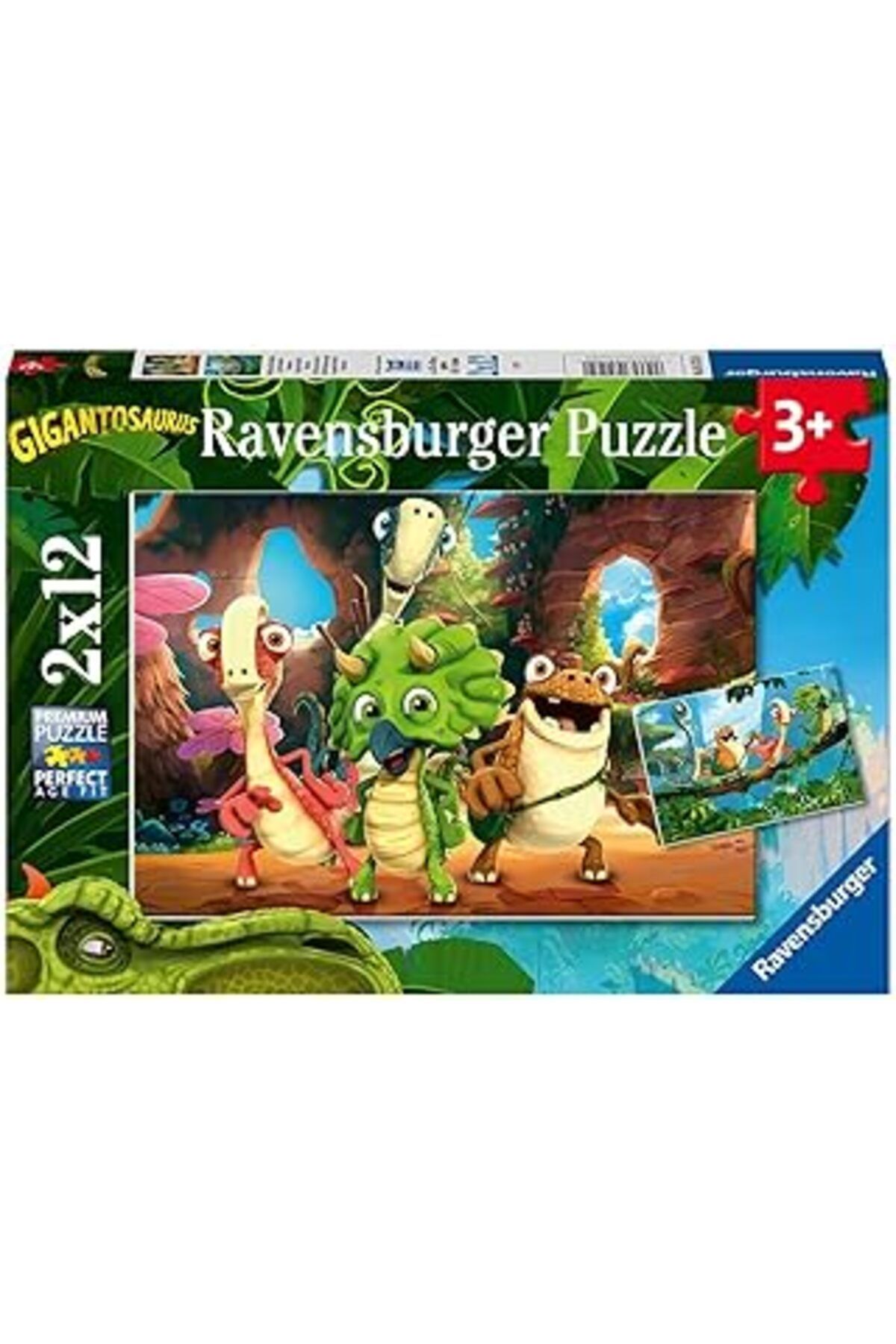 karadağsb Ravensburger 2X12P Dino Dostlar