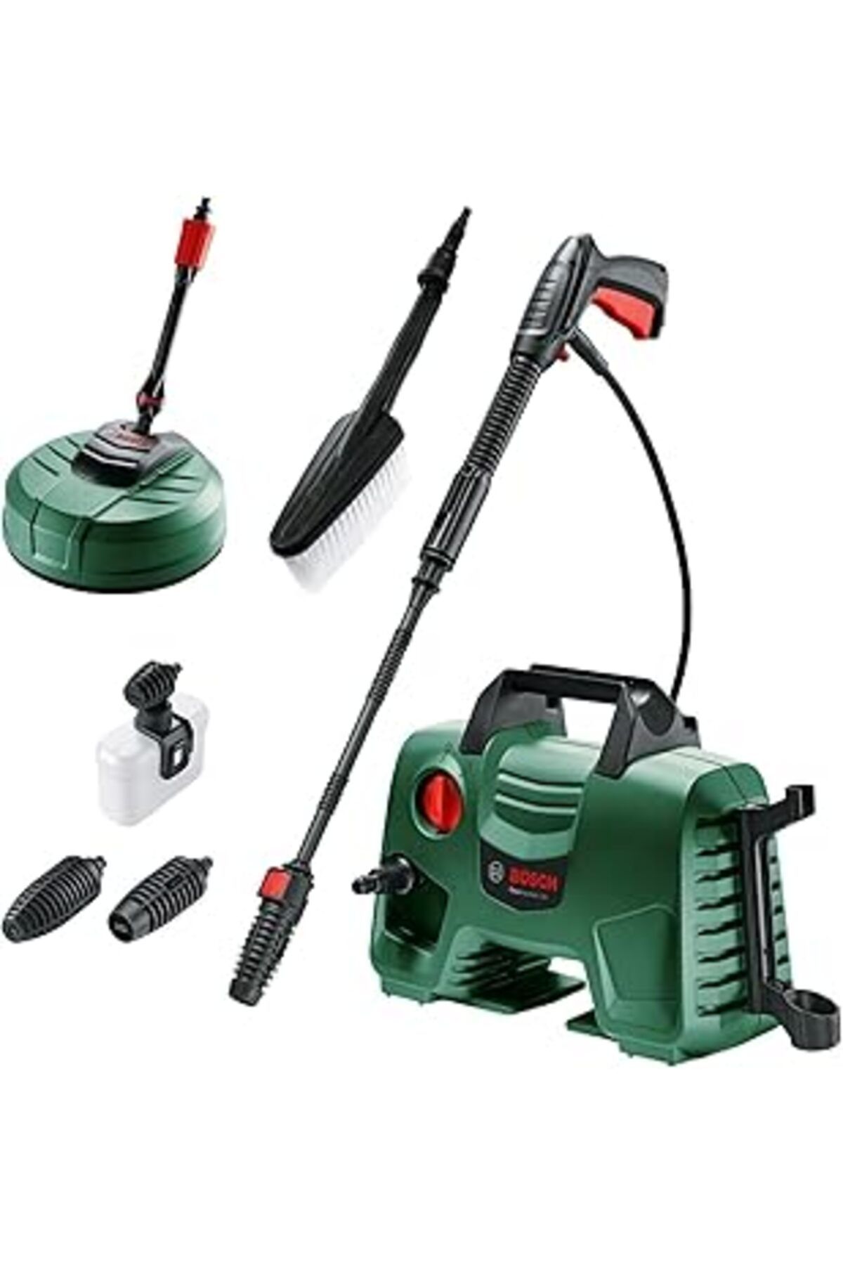 NETWORK ART Bosch Home And Garden Yüksek Basınçlı Yıkama Easyaquatak 120, Yeşil Premium Kit (1500W, Ev Ve Araç
