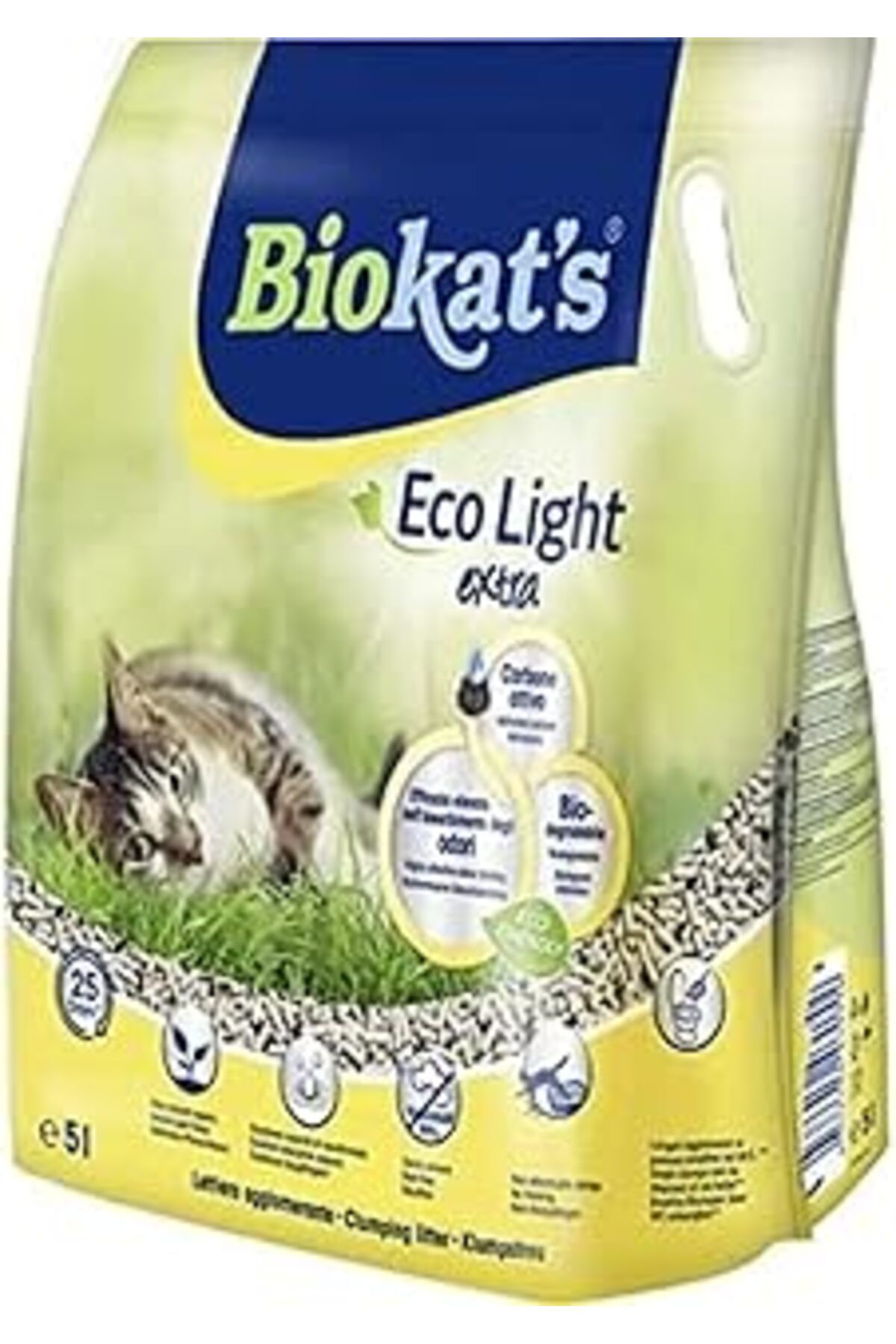 karadağsb Biokat'S Pelet Kedi Kumu Eco Light Extra 5 Lt