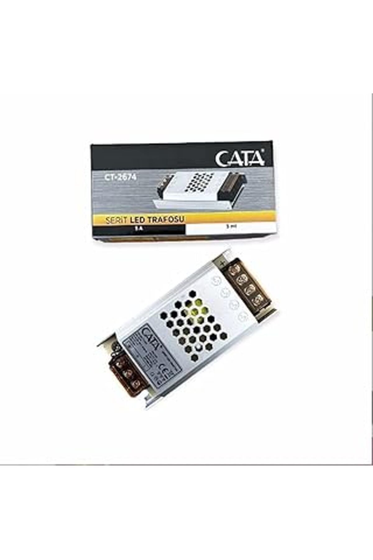NETWORK ART Cata Ct-2674 60W 5 Amper Süper Slim Fansız Şerit Led Trafosu