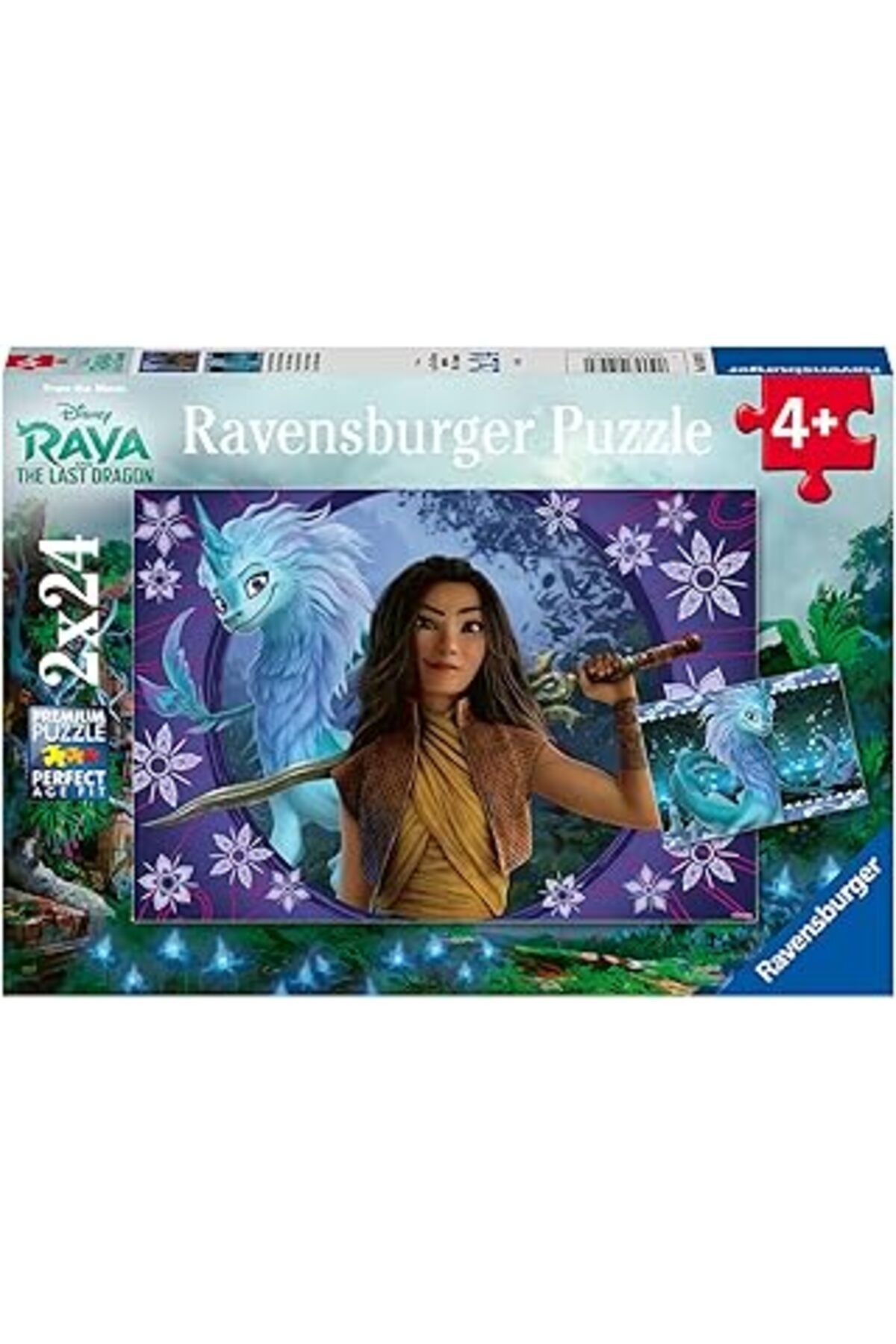 karadağsb Ravensburger Puzzles 2X24 P - Sisu, The Last Dragon/Disney Raya And The Last Dragon