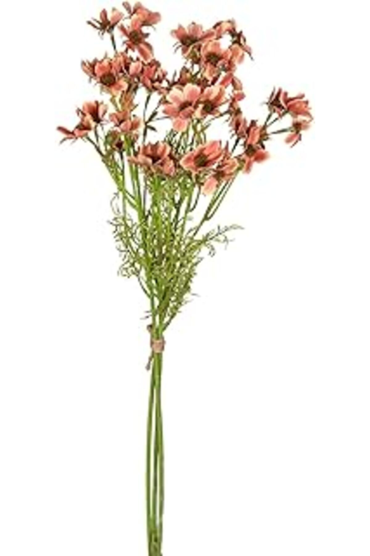 Roses Store Herdekora Yapay Çiçek Papatya Demeti Turuncu 65 Cm.