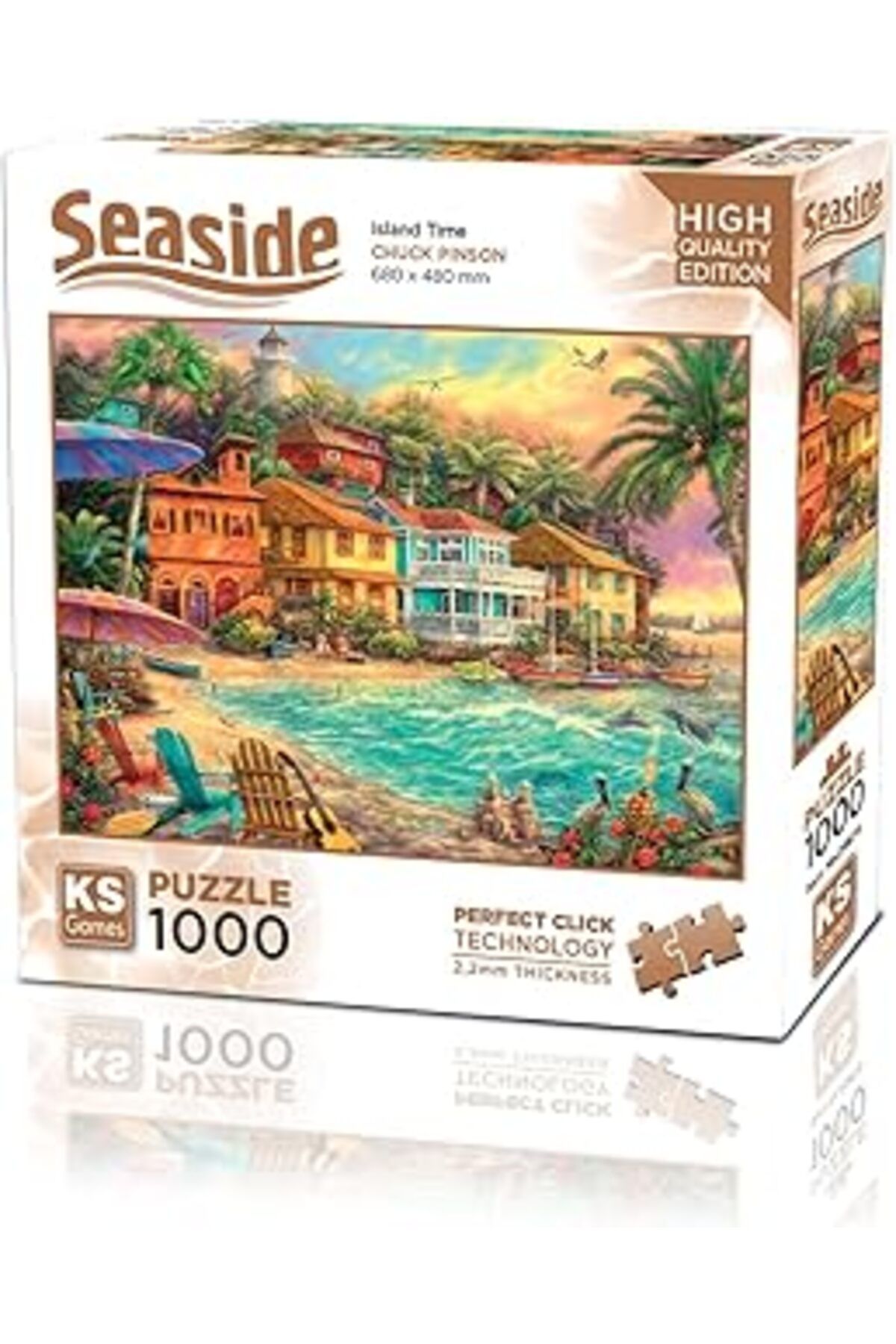 karadağsb 20673 Ada Zamanı 1000 Parça Puzzle -Ks Puzzle