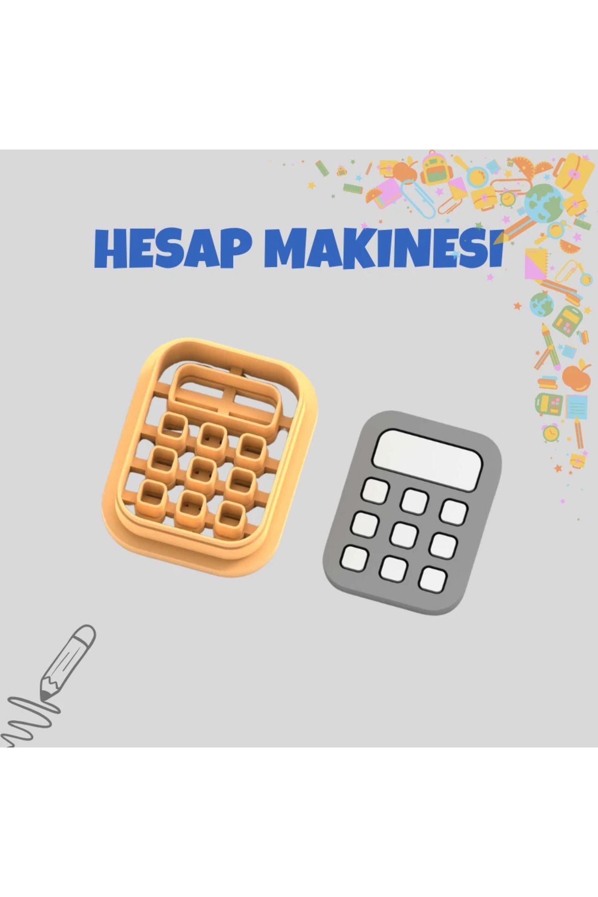 sermen kreatif Hesap Makinesi Kurabiye Damgası