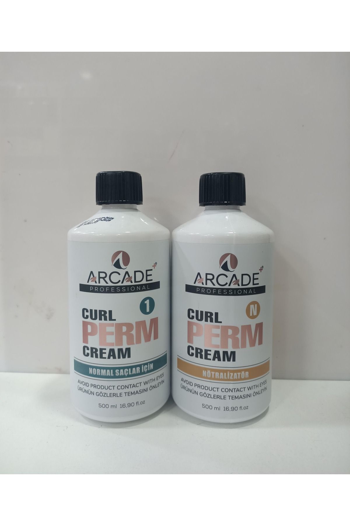 Arcade Curl Perm Cream 1 Normal Saçlar İçin & Nötralizatör 500ML