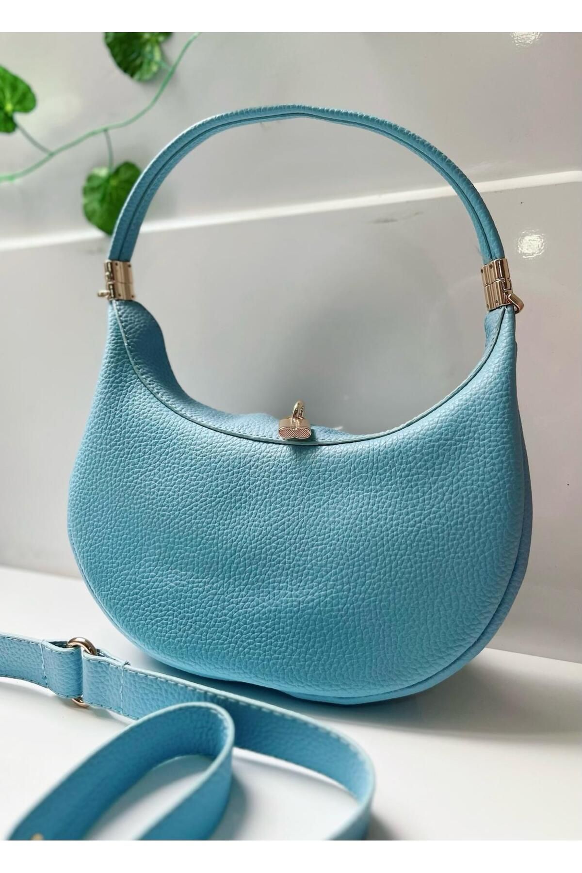 HC BAG KADIN 6 FARKLI KULLANIM OLANAKLI YUMUŞAK DOKULU EL VE OMUZ ÇANTASI