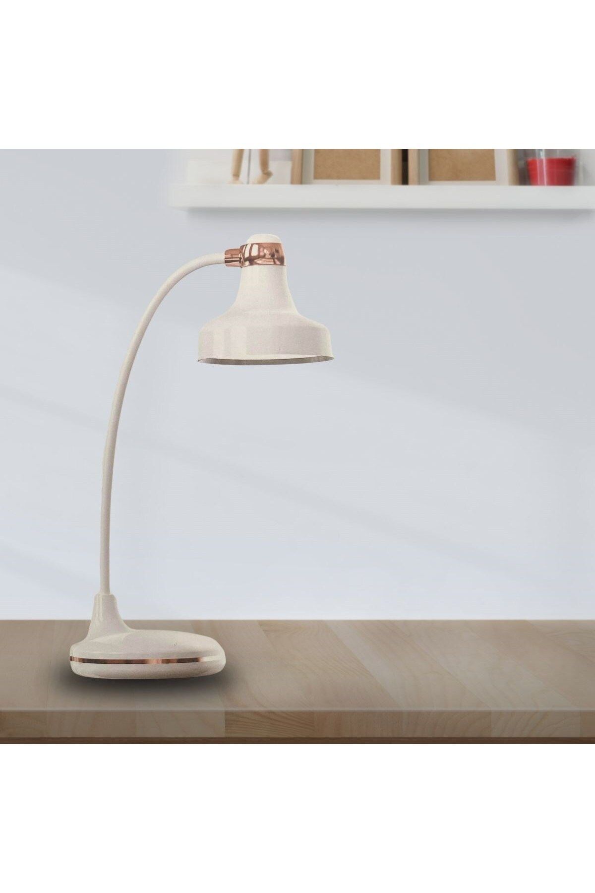 DERİK Eser Dokunmatik 3 Farklı LED Işıklı Çalışma Masası Üstü Lamba DRK 1107872