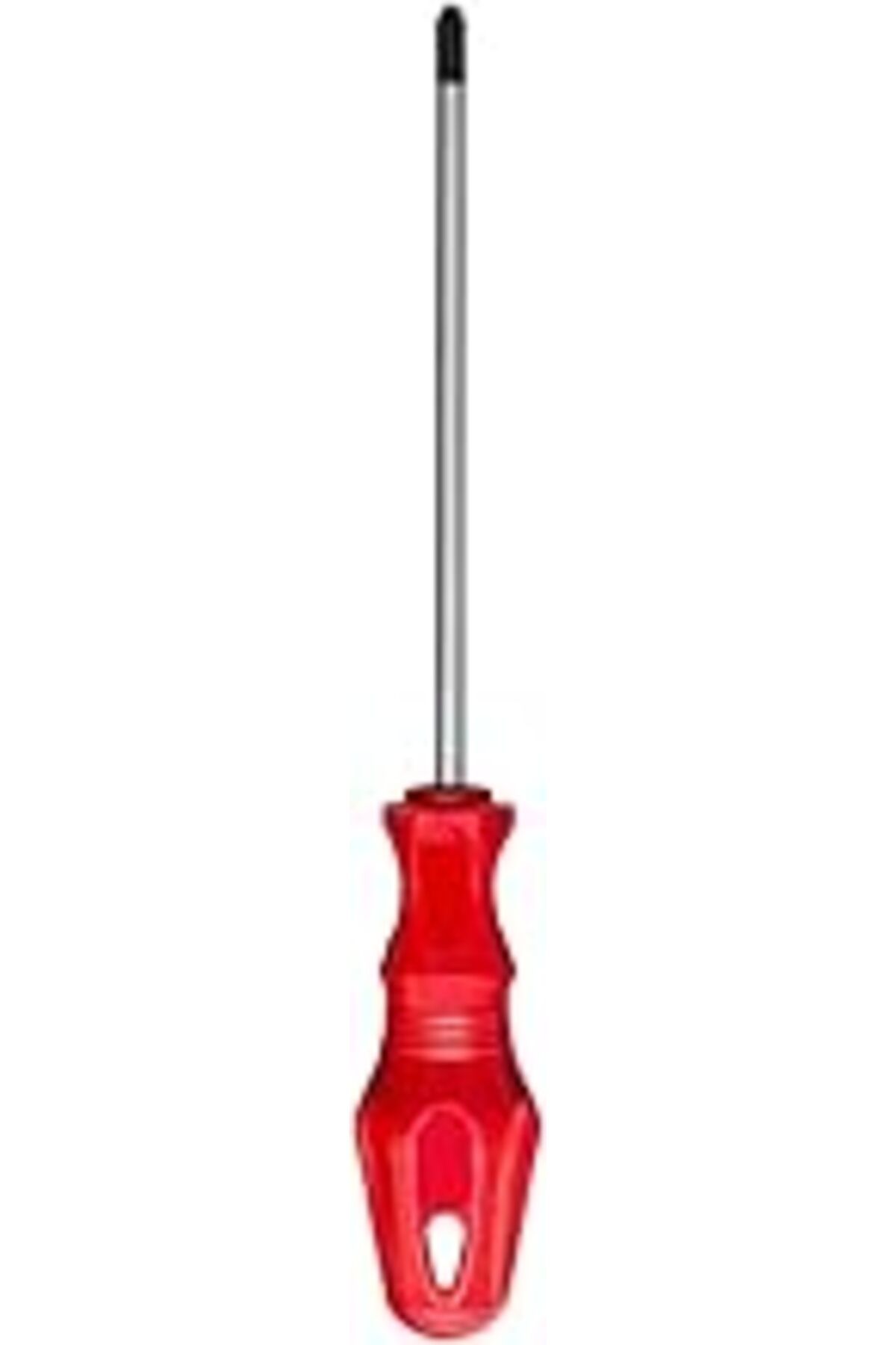 Pazarcan Kırmızı Saplı Mıknatıslı Uçlu Yıldız Tornavida - 24 Cm