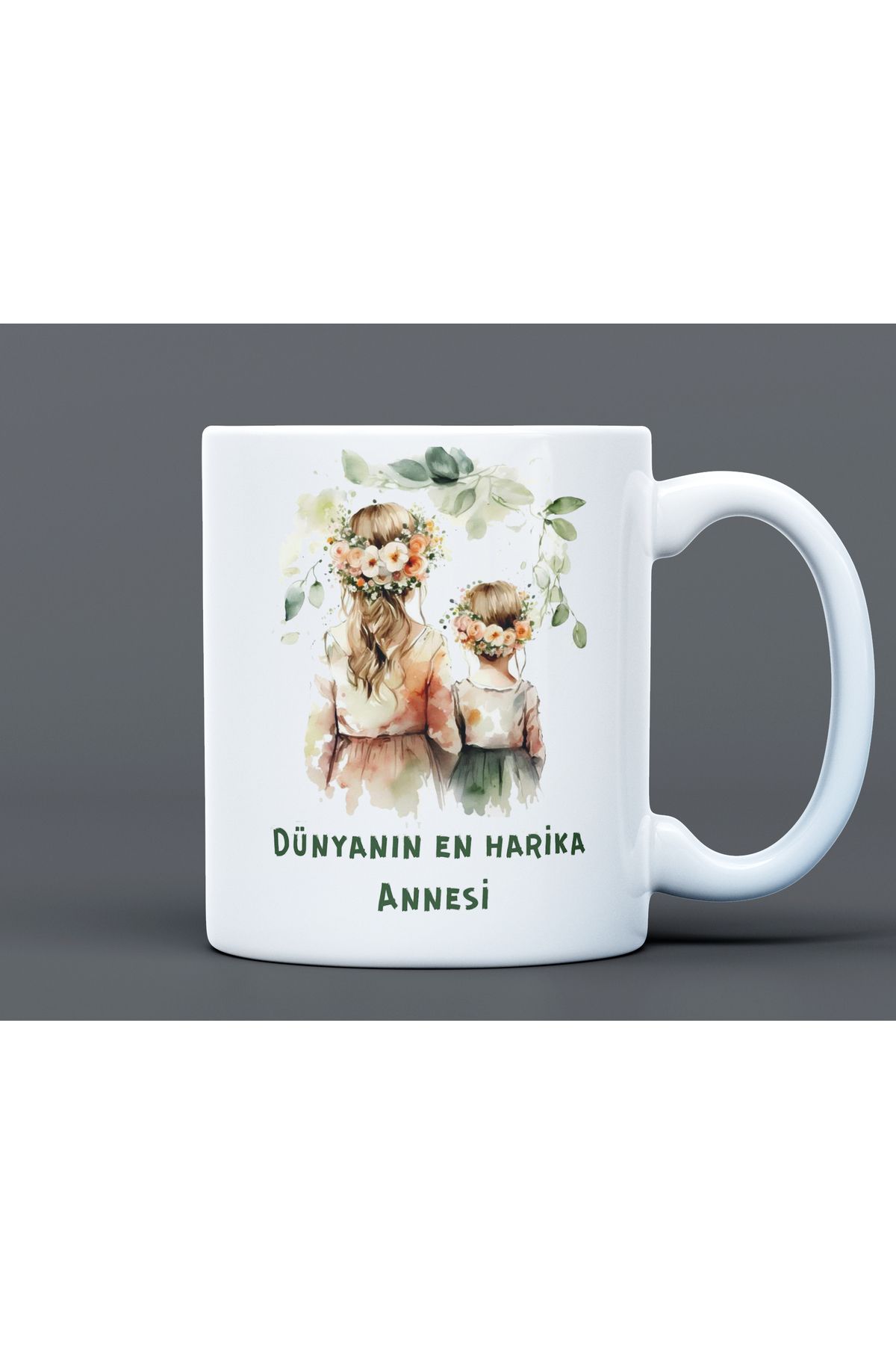 AA Shop Anneler Günü Hediye Büyük Boy Porselen Kupa Bardak