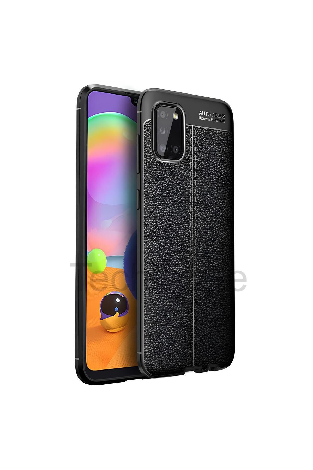TechTrove Samsung Galaxy A31 Kılıf Deri Extra Korumalı Slikon Kapak