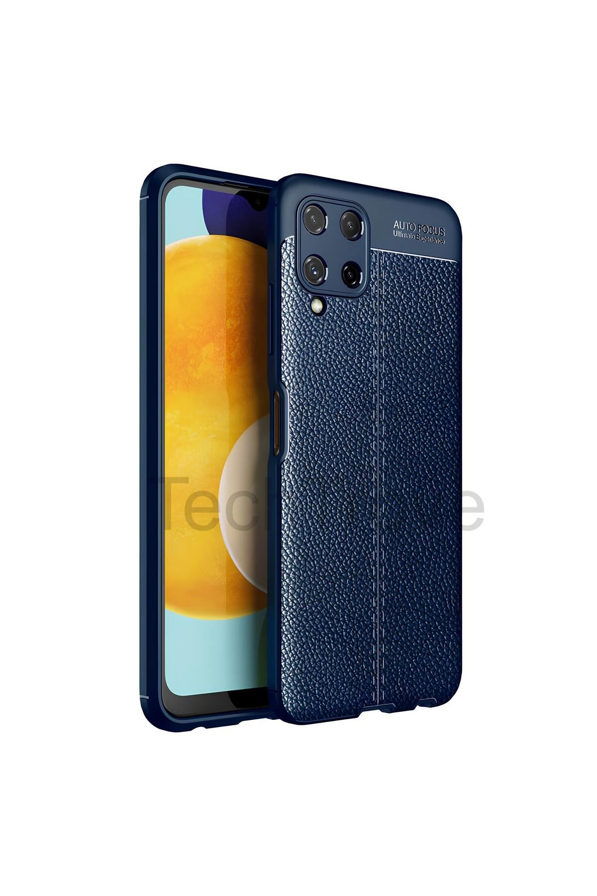 TechTrove Samsung Galaxy M32 Kılıf Deri Extra Korumalı Slikon Kapak