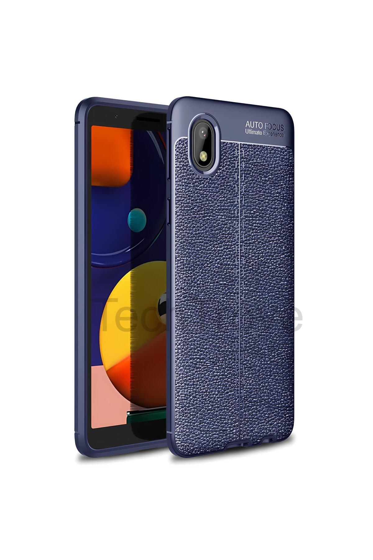 TechTrove Samsung Galaxy A01 Core Kılıf Deri Extra Korumalı Slikon Kapak