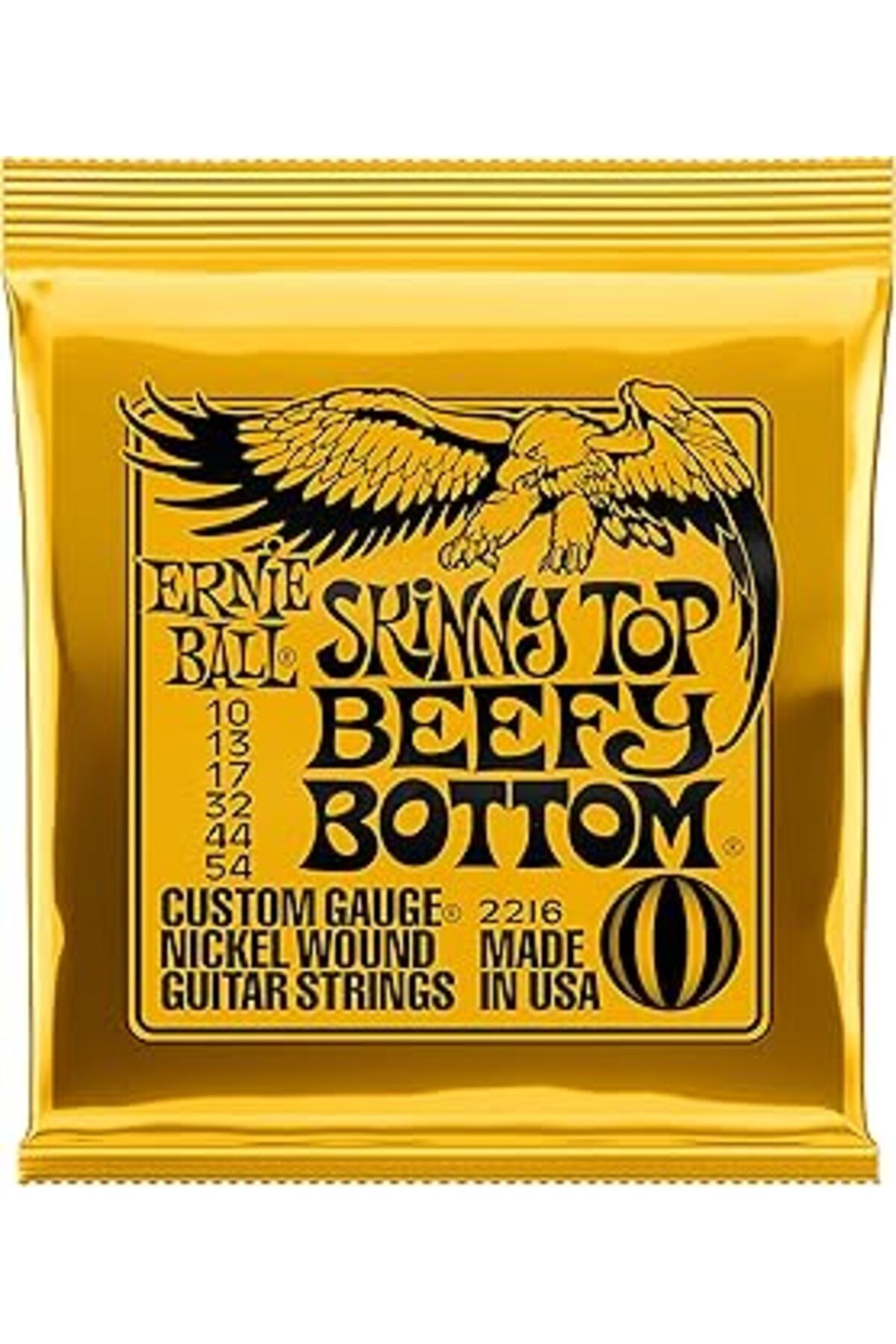 jupiter global bazaar Ernie Ball Skinny Top Beefy Bottom Slinky Nickel Wound Electric Guitar Strings - 10-54 Gauge
