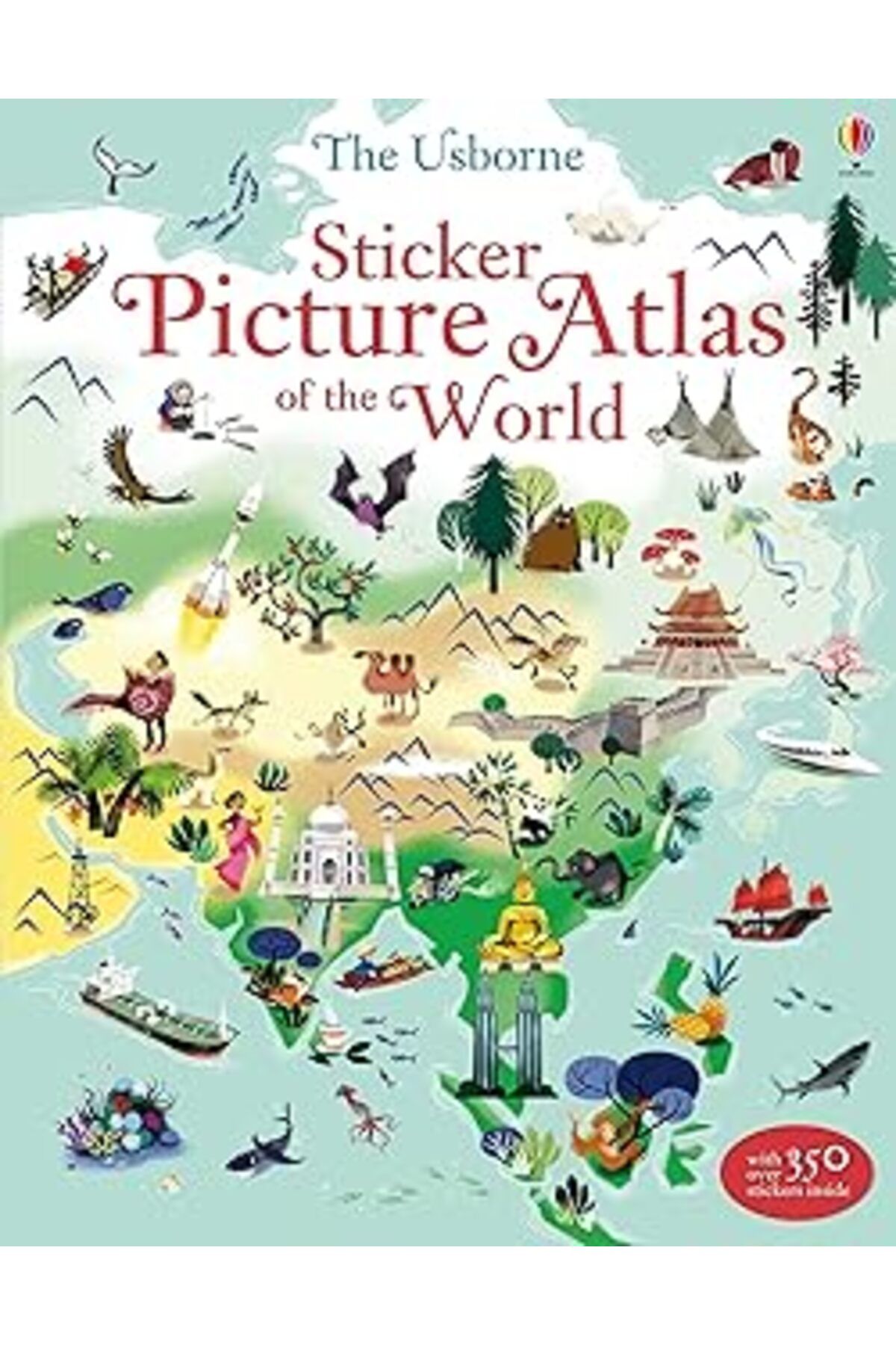 NETWORK ART Sticker Picture Atlas of the World