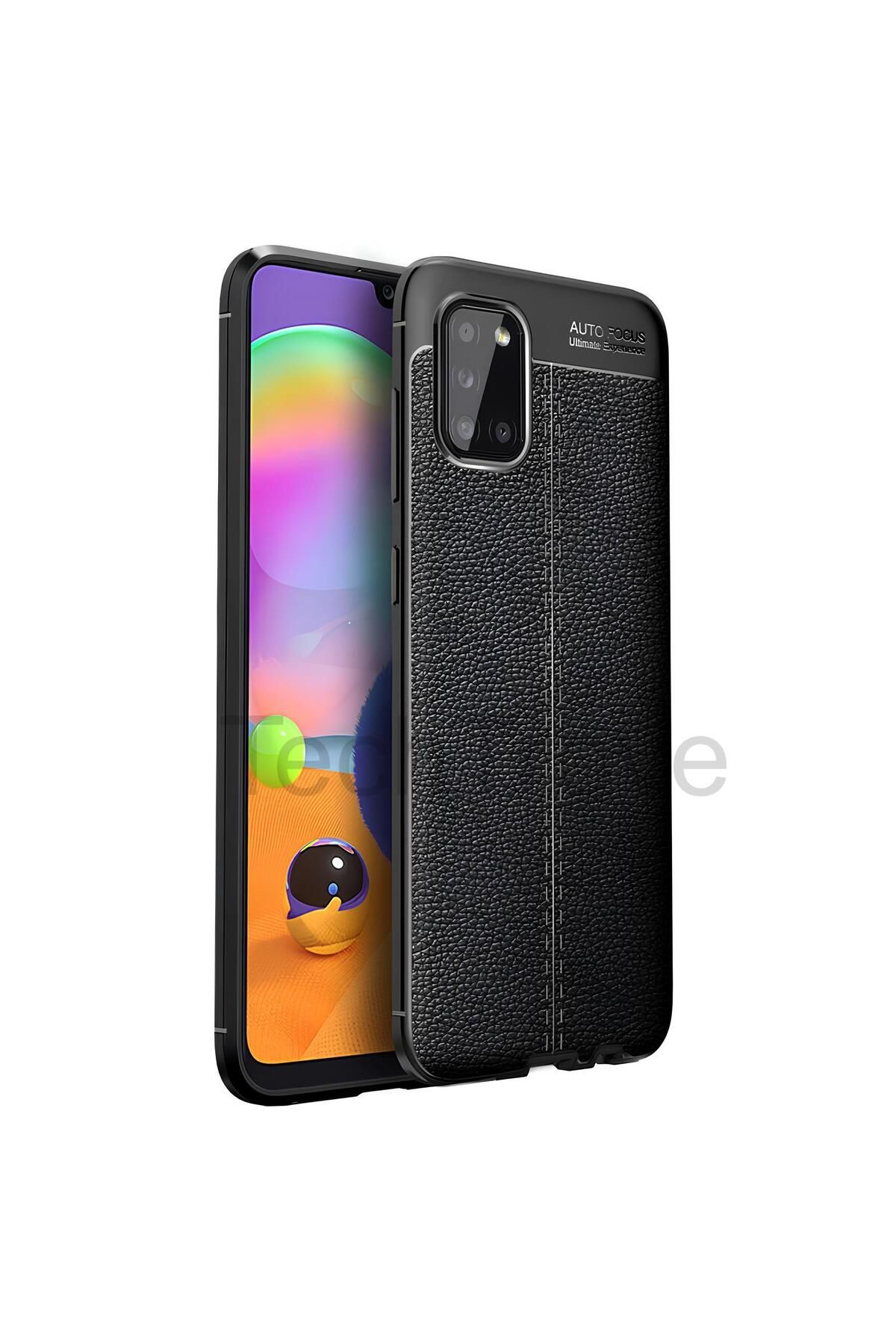 TechTrove Samsung Galaxy A02S Kılıf Deri Extra Korumalı Slikon Kapak
