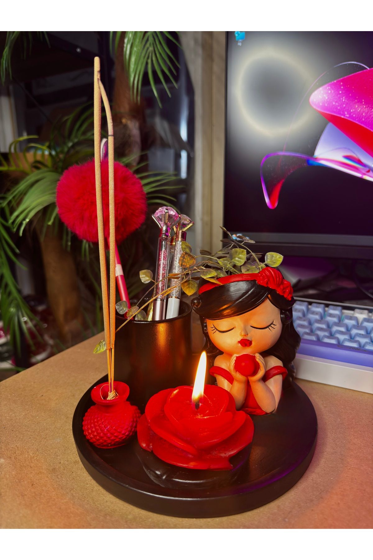 Lina Art hediyelik ‘’Ruhunu Dinlendir ‘’ Ofis ,Büro ,Özel Gün Hediyelik set