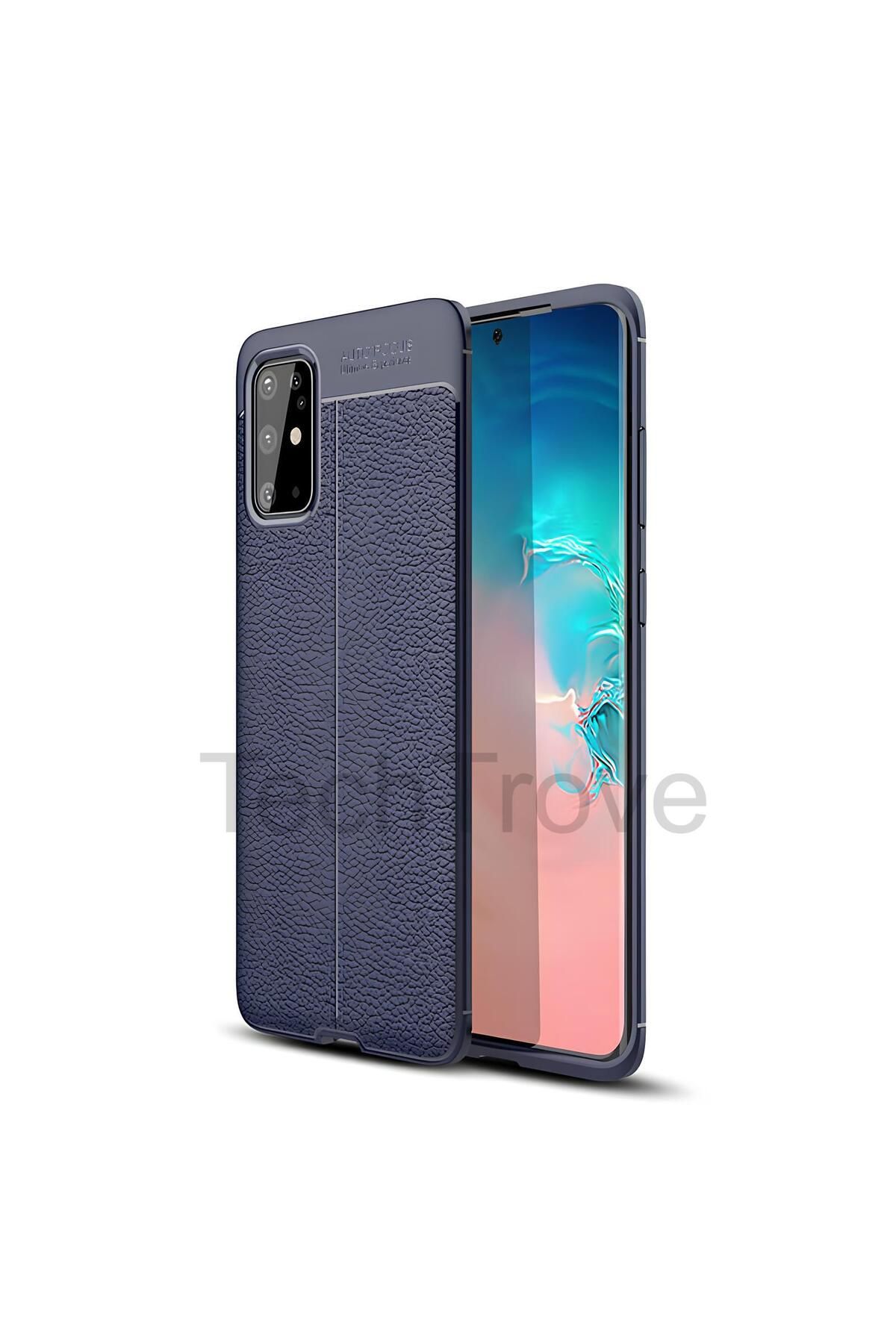 TechTrove Samsung Galaxy S20 Plus Kılıf Deri Extra Korumalı Slikon Kapak
