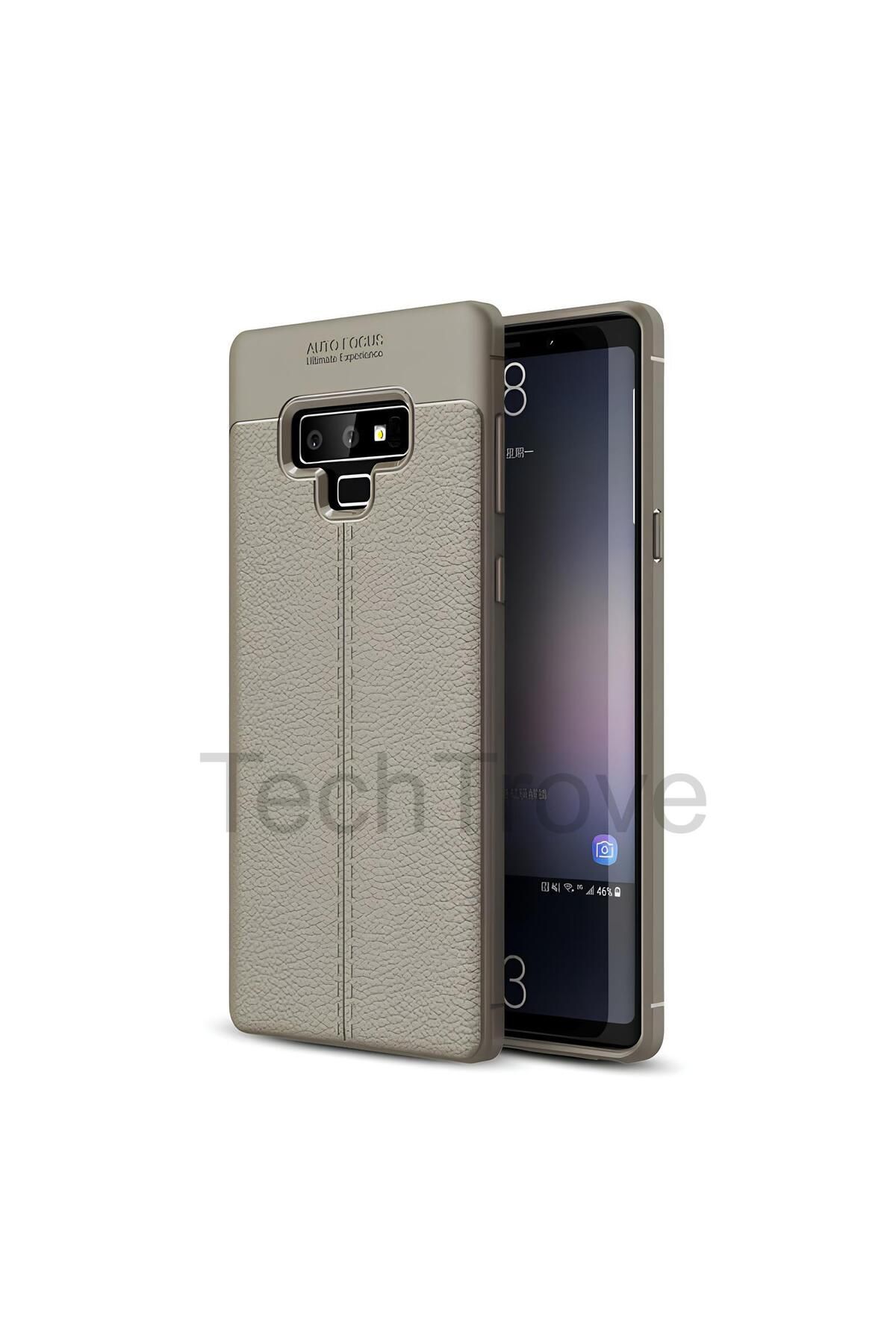 TechTrove Samsung Galaxy Note 9 Kılıf Deri Extra Korumalı Slikon Kapak