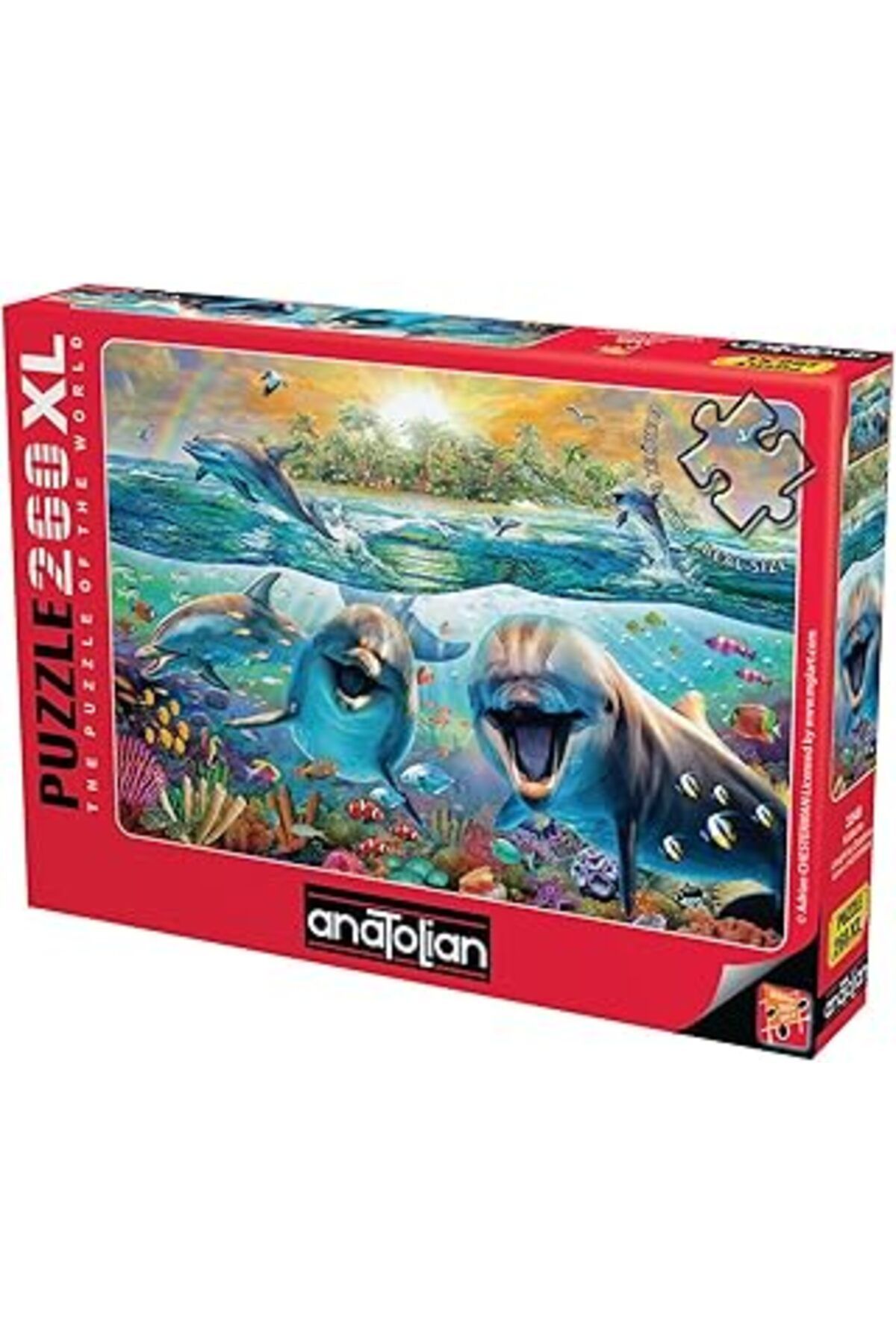 karadağsb Anatolian Puzzle - Kahkaha / 260 Parça Puzzle, #3348