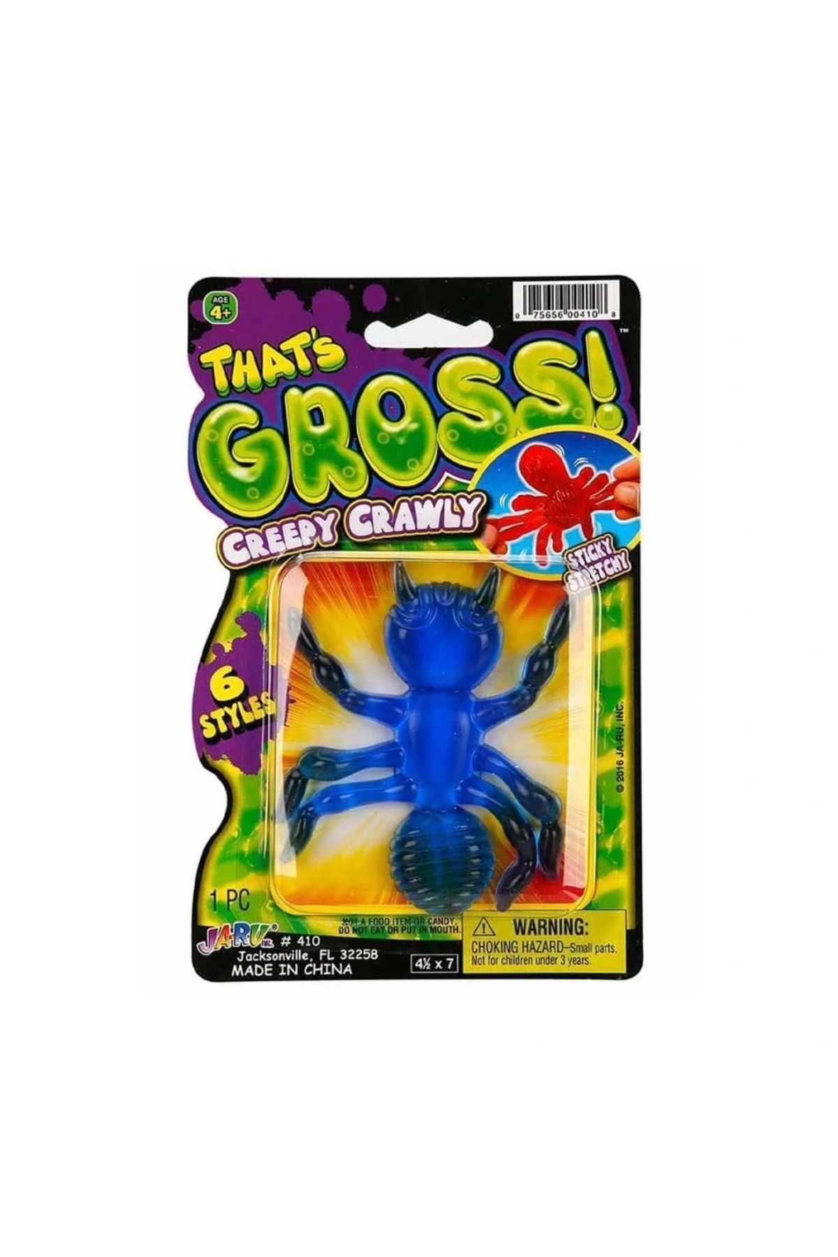 Eng Nessiworld 0410 Streç Gross Creepy Crawly Esnek Böcekler -Sunman