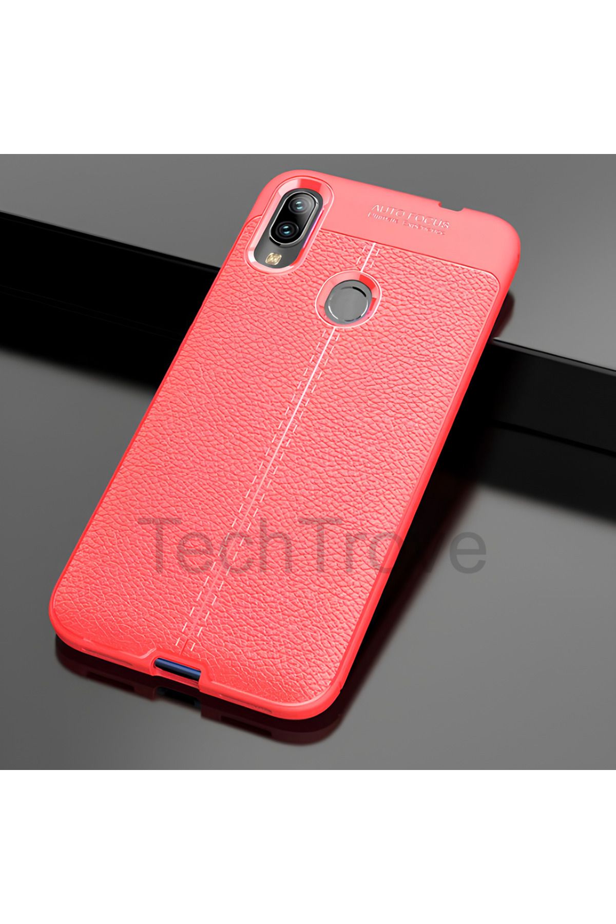 TechTrove Samsung Galaxy A10S Kılıf Deri Extra Korumalı Slikon Kapak