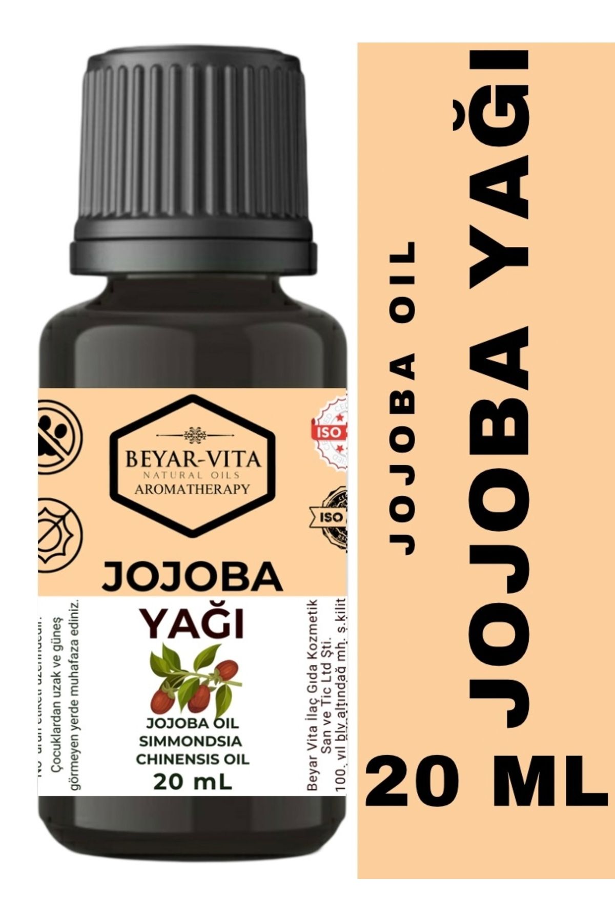 BEYARVİTA Jojoba yağı 20 ml
