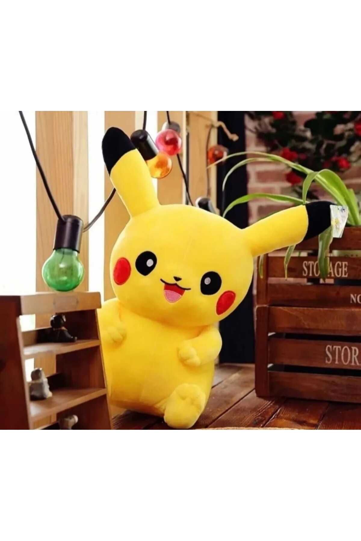 PAKİTO Pikachu Peluş Oyuncak – Yumuşak ve Sevimli (30 cm)
