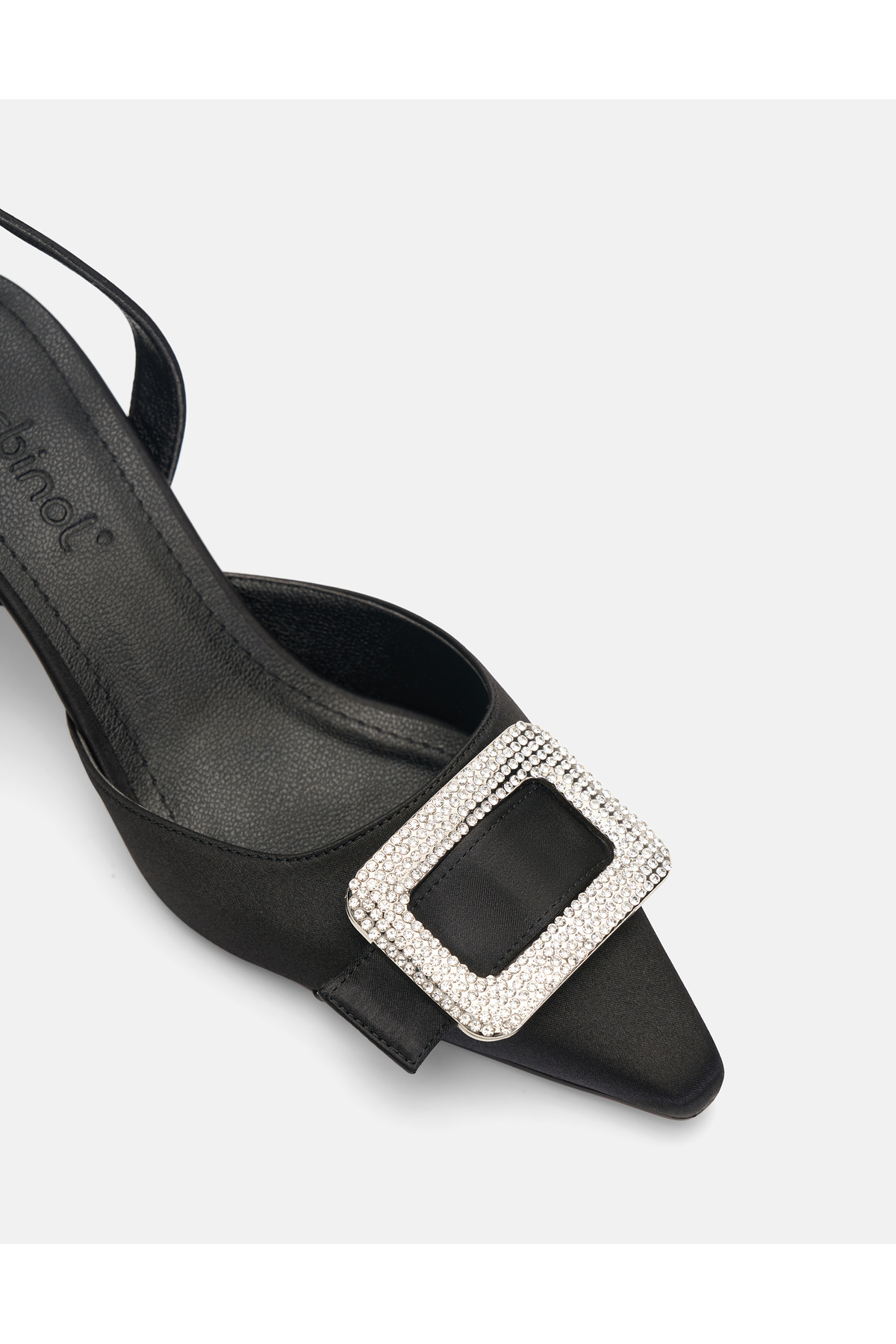 Jorbinol-Lure Sparkle Buckle Thin Heeled Shoes 2