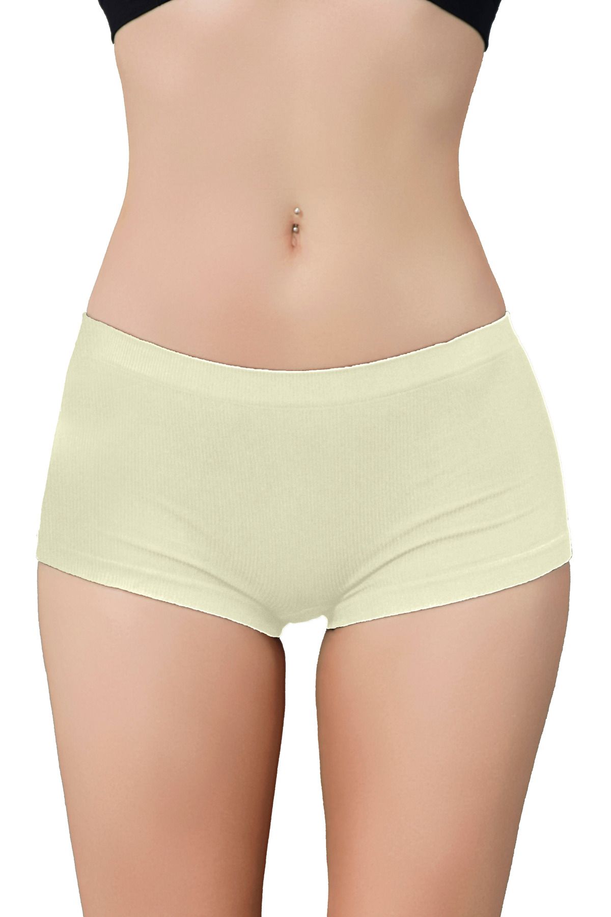 HOOFDEN Düşükbel Ripli Seamless Boxer